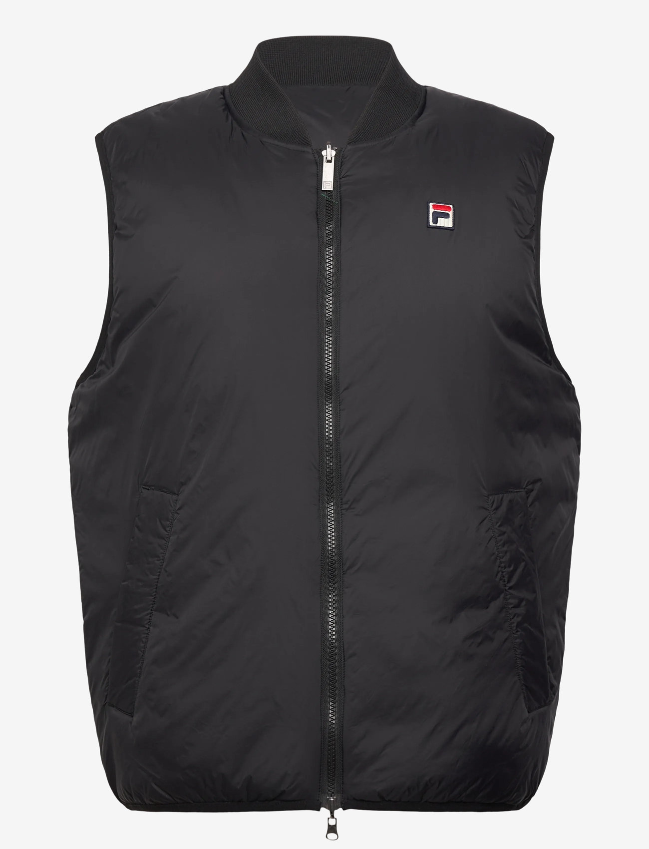 FILA - MILANO regular reversible lightweight vest - vests - black - 1