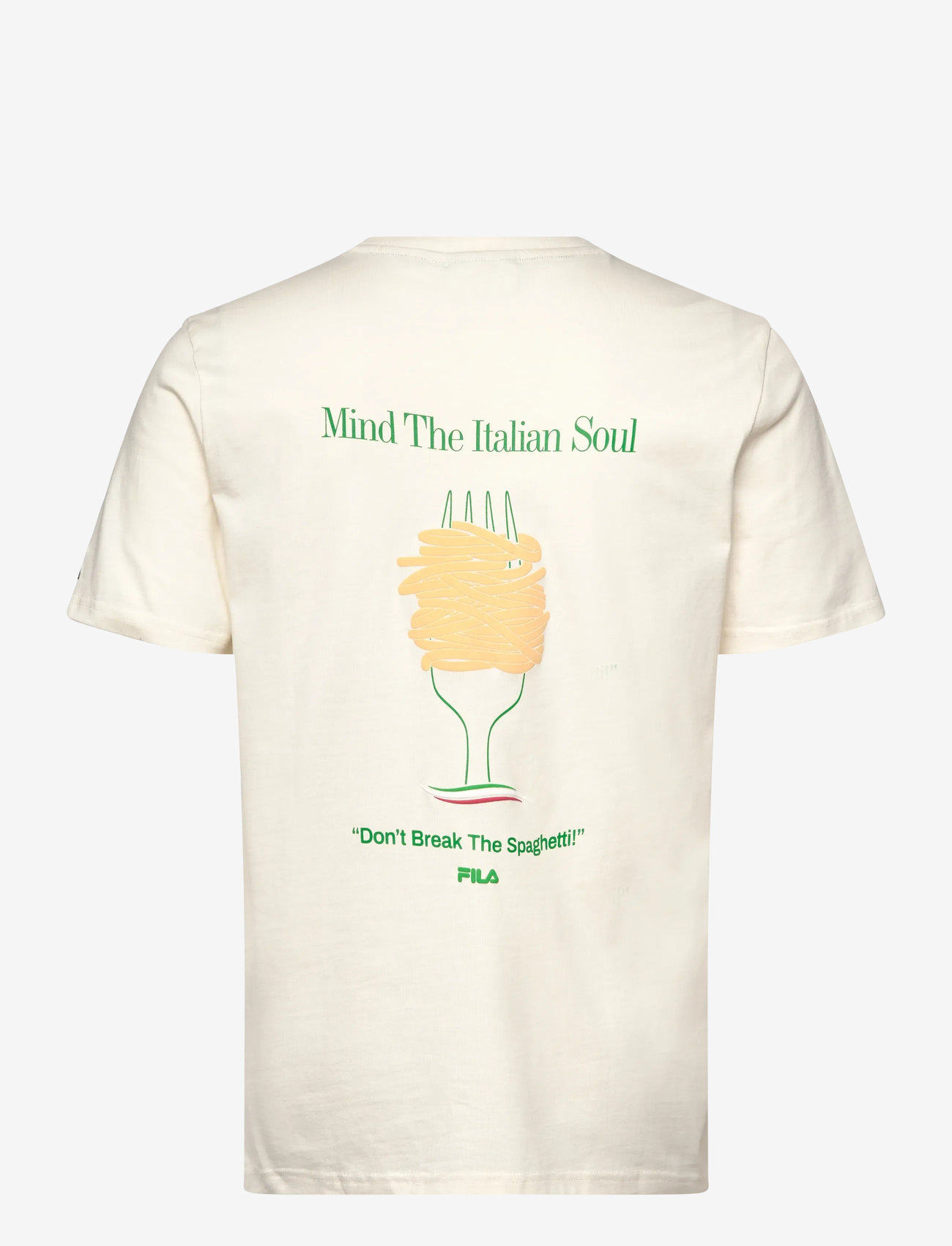 FILA - NAVIGLI PASTA regular graphic t-shirt - t-shirts - egret - 2