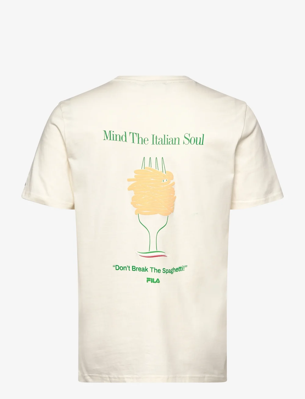 FILA - NAVIGLI PASTA regular graphic t-shirt - t-shirts - egret - 2