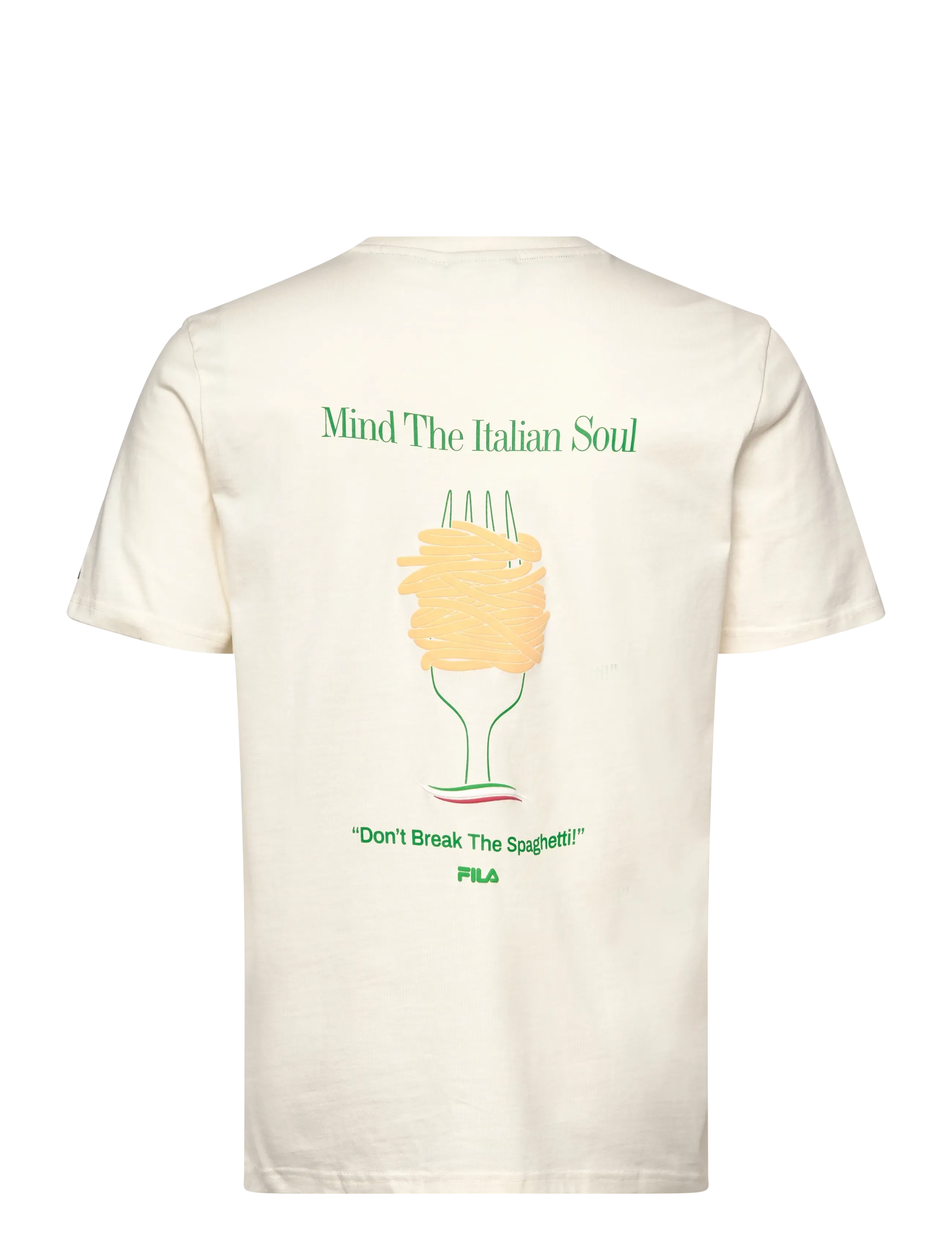 FILA - NAVIGLI PASTA regular graphic t-shirt - t-shirts - egret - 2
