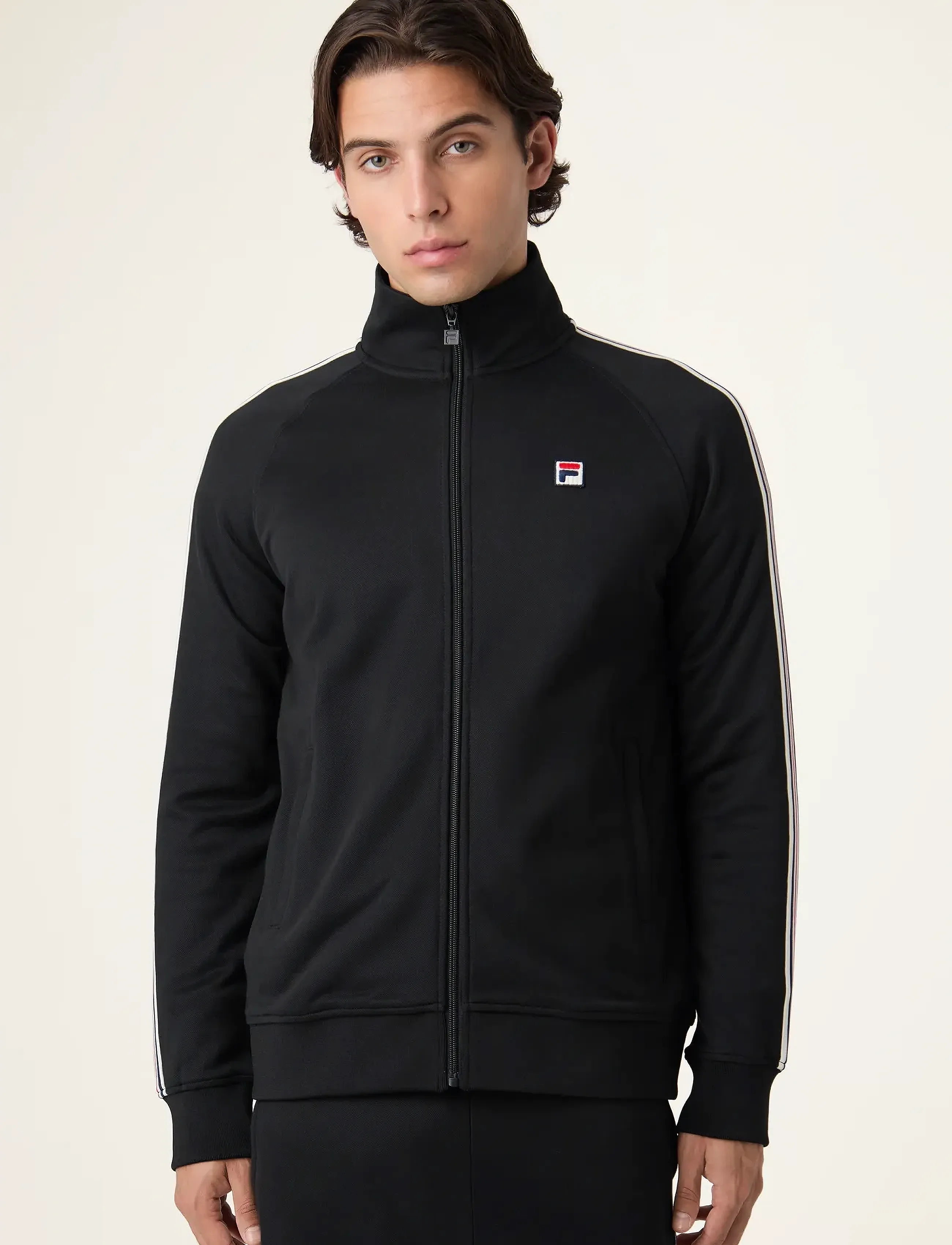 Fila Sweatjacka 'Biella' röd / svart herr – bild 2