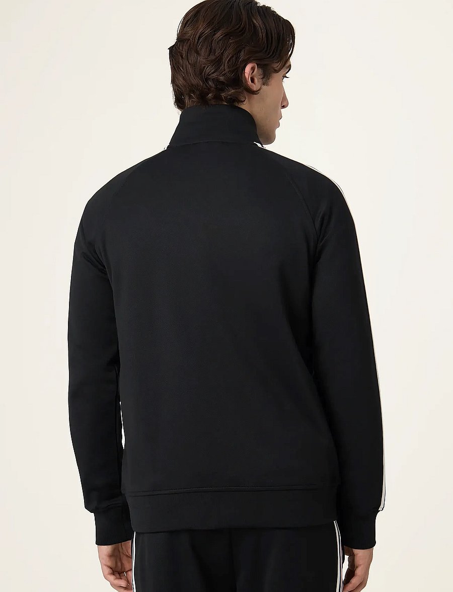 FILA - BIELLA regular taped pique track jacket - black - 3