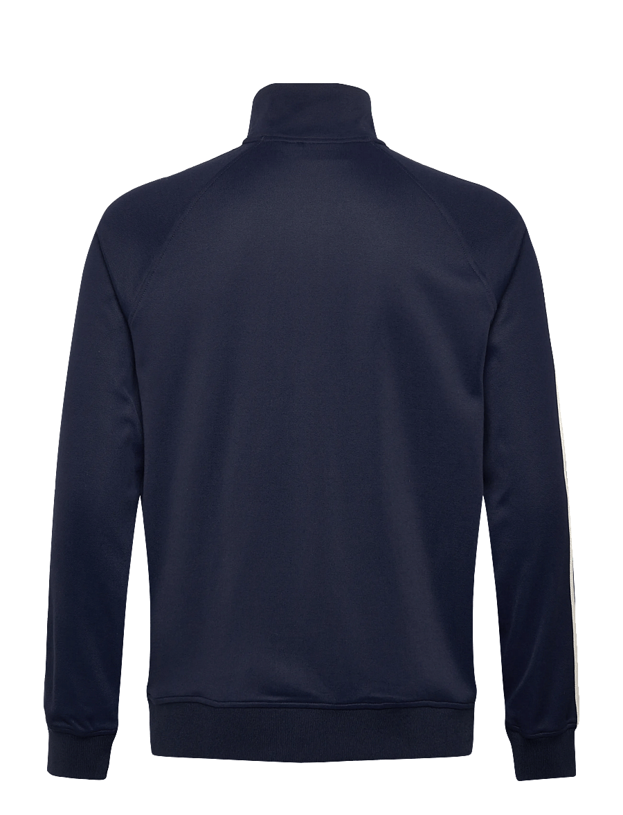 FILA - BIELLA regular taped pique track jacket - oberteile - black iris - 1