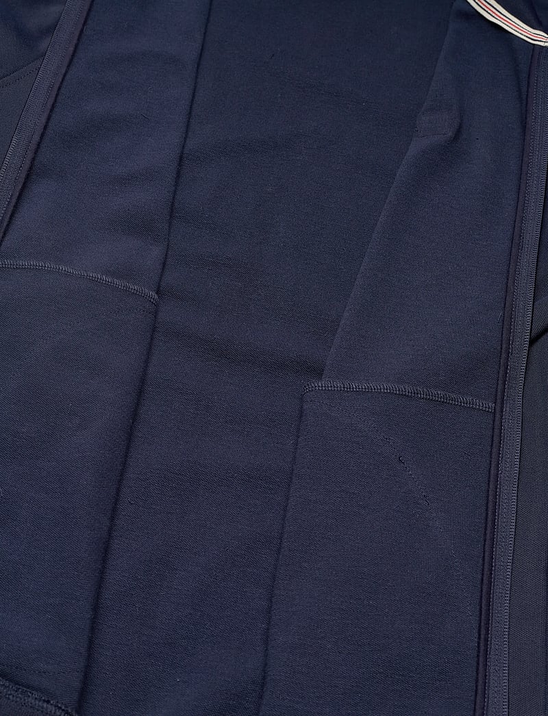 FILA - BIELLA regular taped pique track jacket - sportjacken - black iris - 4