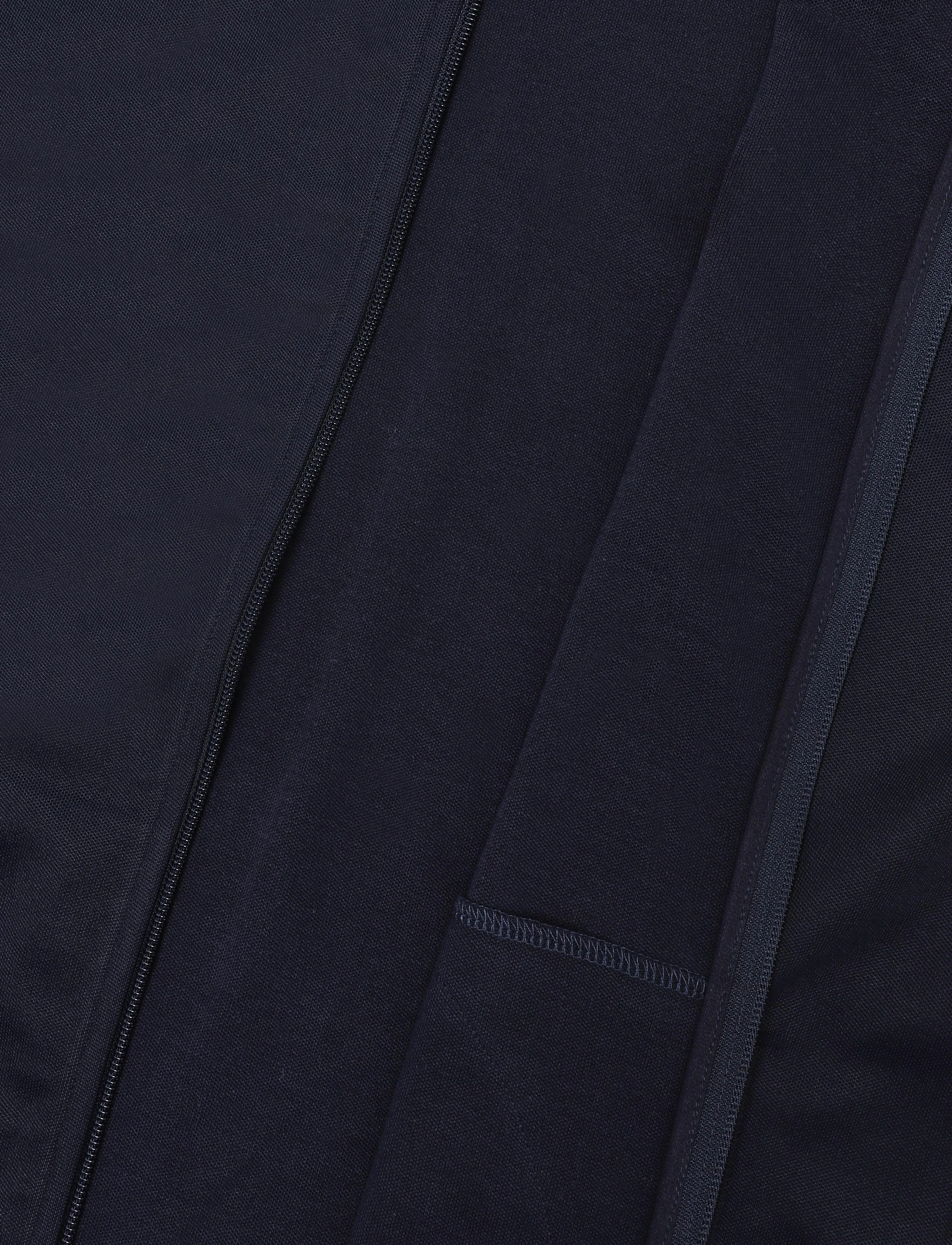 FILA - BIELLA regular taped pique track jacket - oberteile - dark sapphire - 4