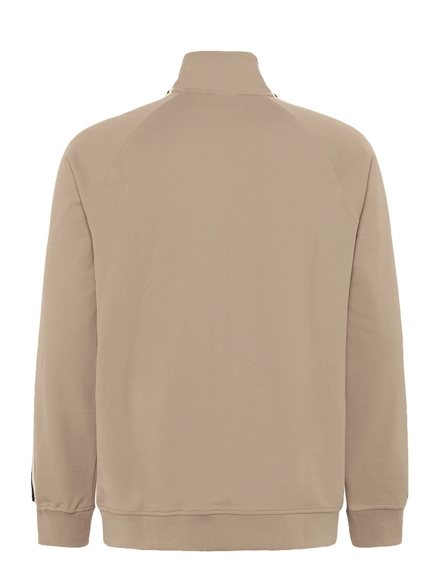 FILA - BIELLA regular taped pique track jacket - oberteile - weathered teak - 1