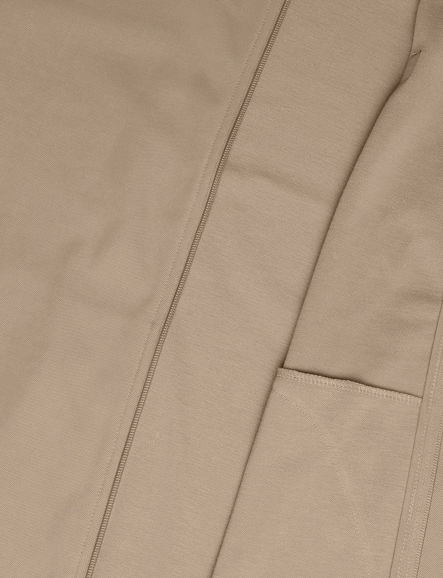 FILA - BIELLA regular taped pique track jacket - oberteile - weathered teak - 4