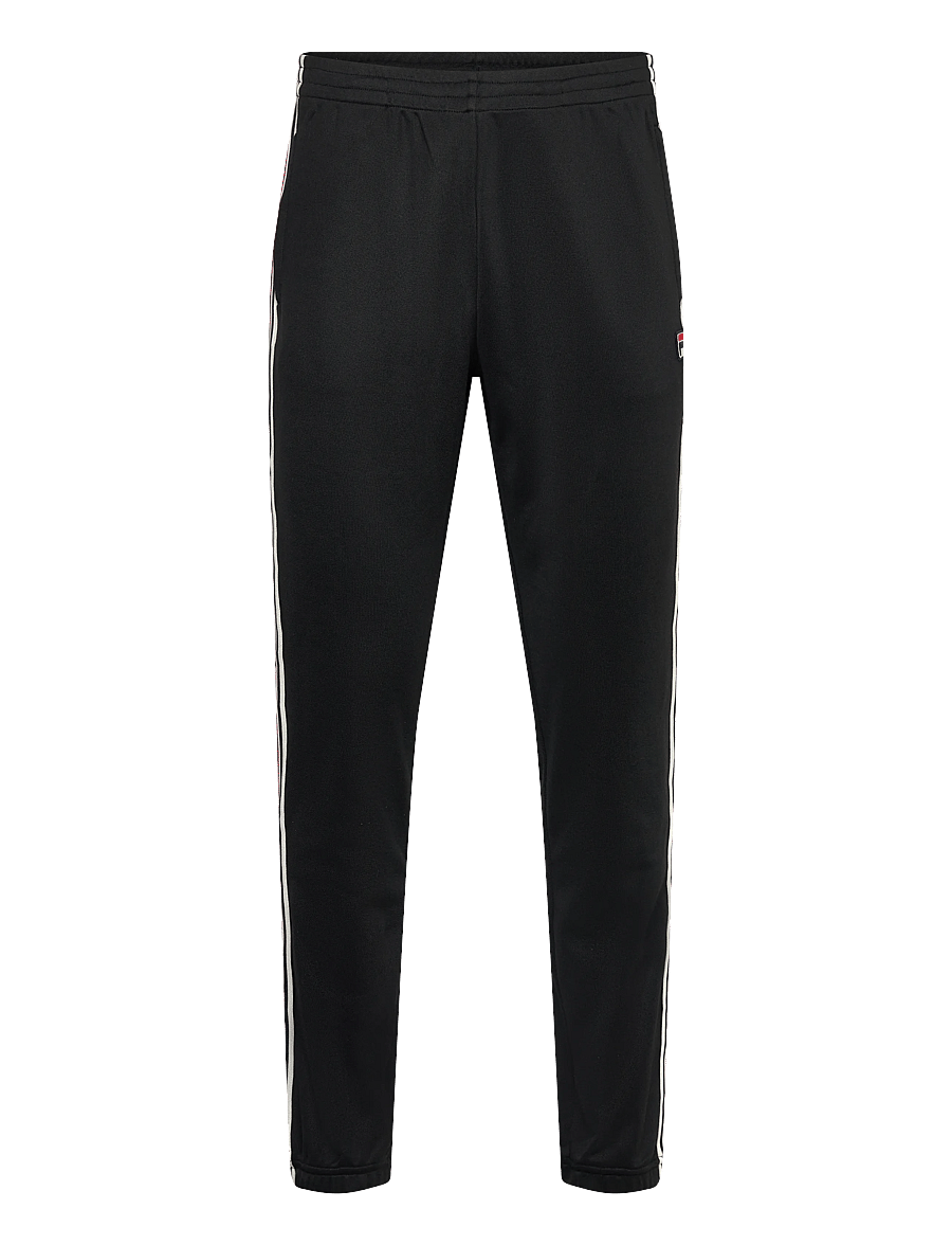 FILA - BIELLA regular taped pique track pants - hosen - black - 1