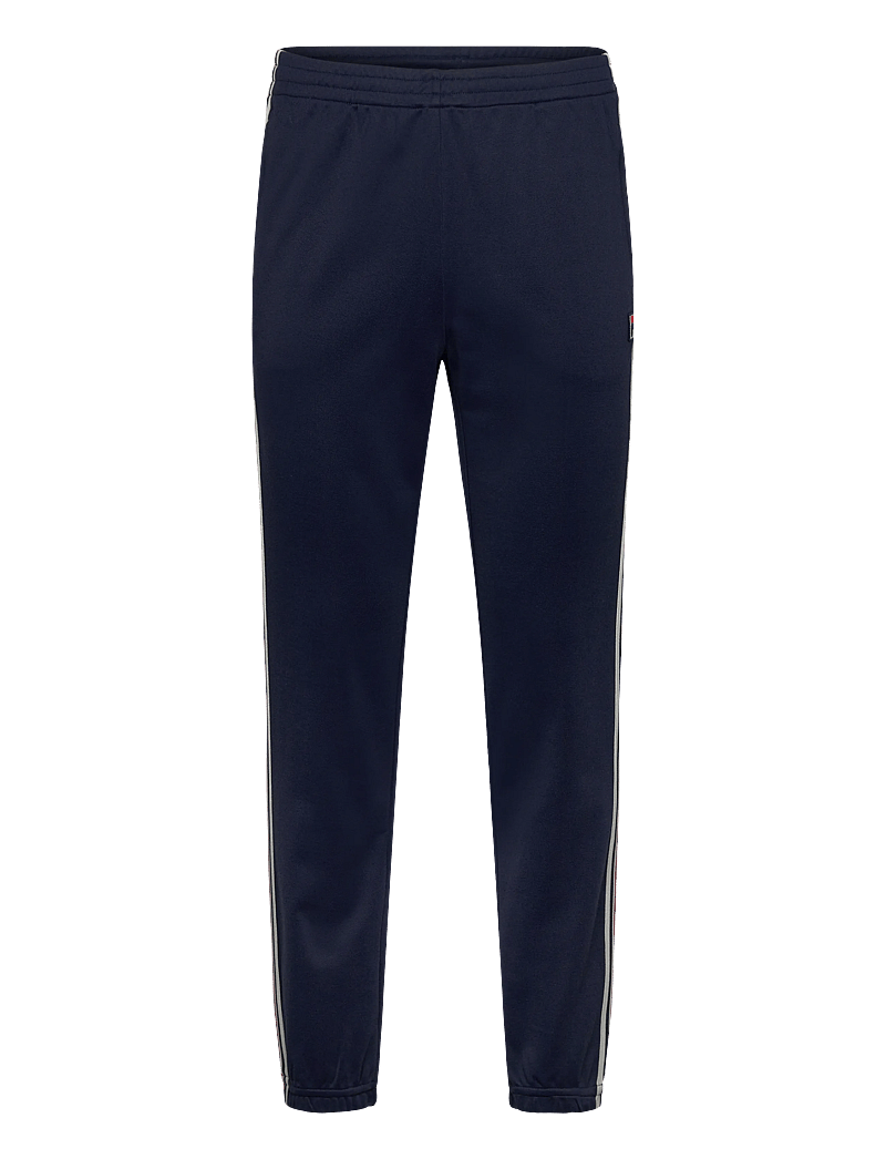 FILA - BIELLA regular taped pique track pants - bukser - black iris - 0