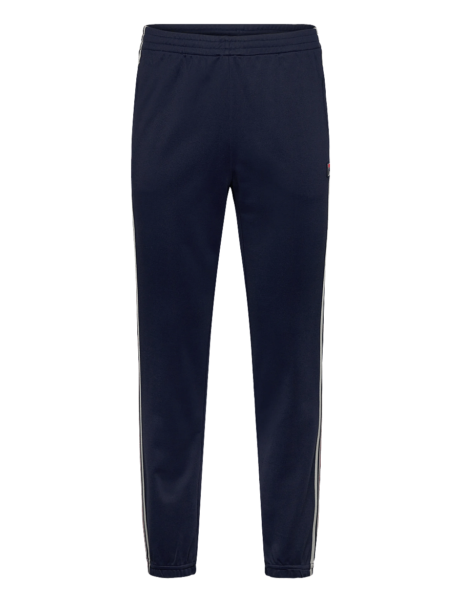 FILA - BIELLA regular taped pique track pants - hosen - black iris - 0