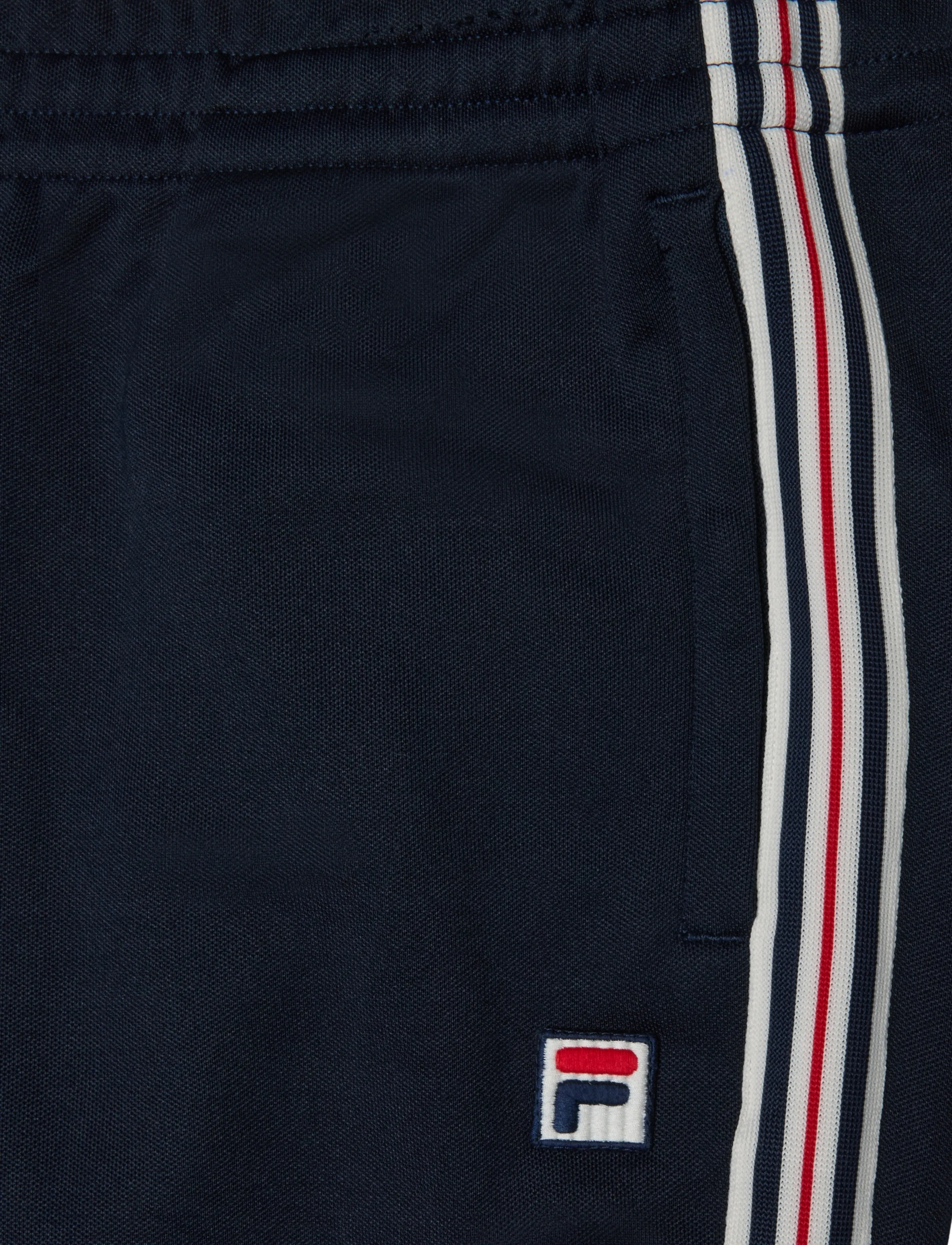 FILA - BIELLA regular taped pique track pants - hosen - dark sapphire - 3