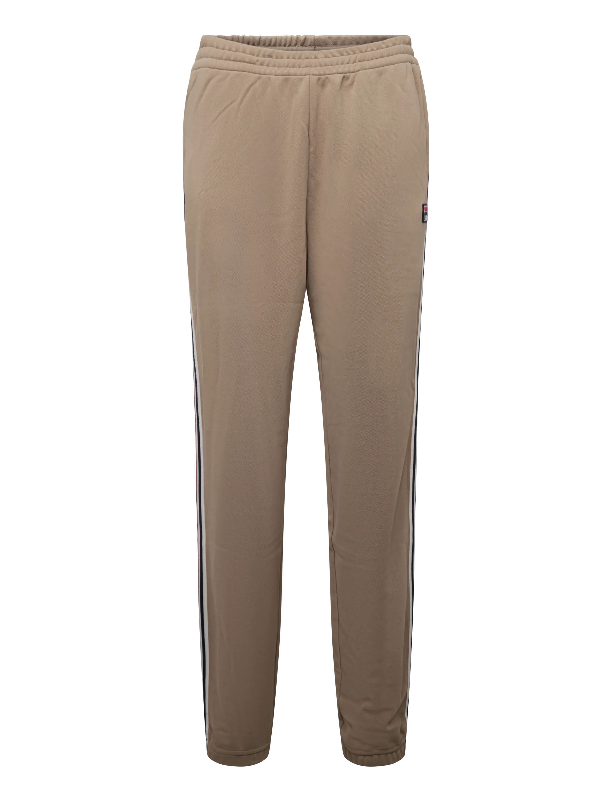 FILA BIELLA regular taped pique track pants - FILA - WEATHERED TEAK / beige