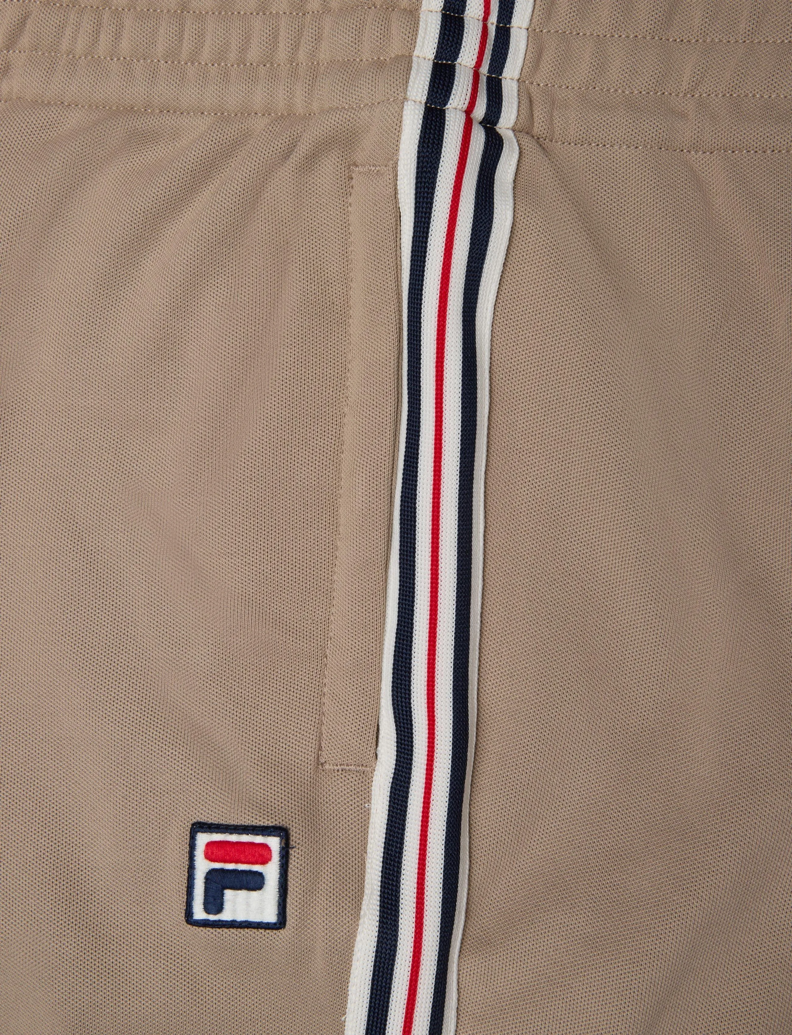 FILA - BIELLA regular taped pique track pants - hosen - weathered teak - 2