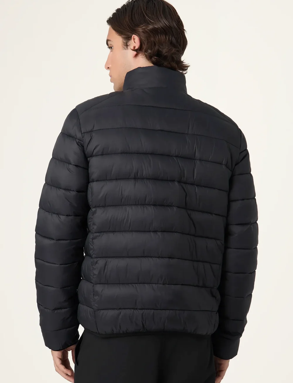 FILA - MILANO regular thin puffer jacket - ziemas jakas - black - 3