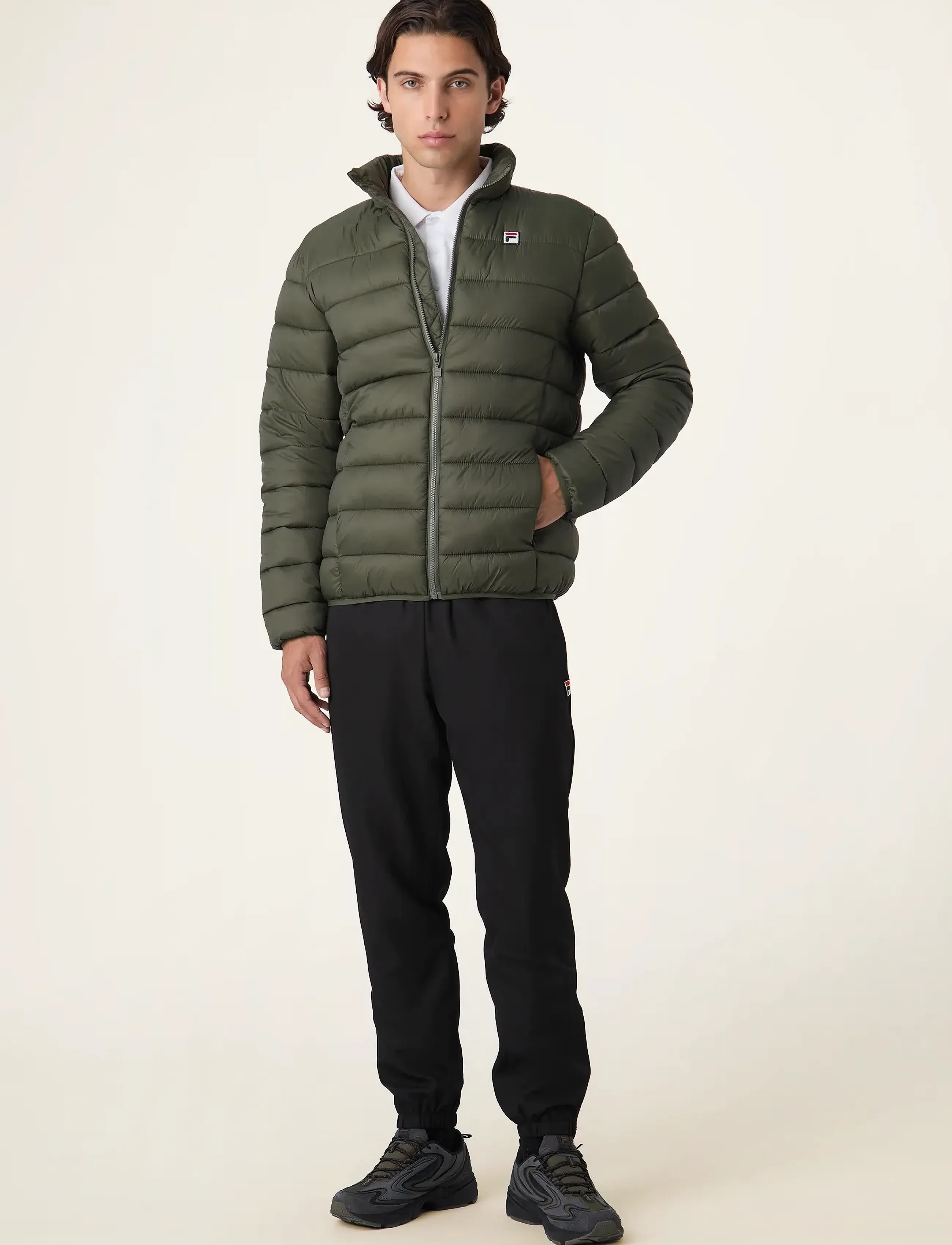 FILA - MILANO regular thin puffer jacket - vinterjackor - deep depths - 5