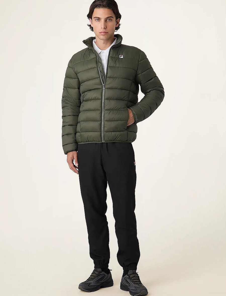 FILA - MILANO regular thin puffer jacket - dúnjakkar - deep depths - 5