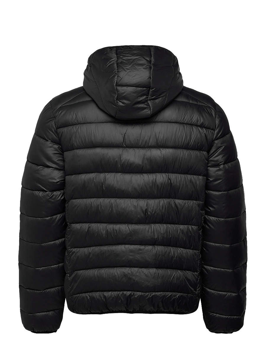 FILA - MILANO regular hooded thin puffer jacket - daunenjacken - black - 2