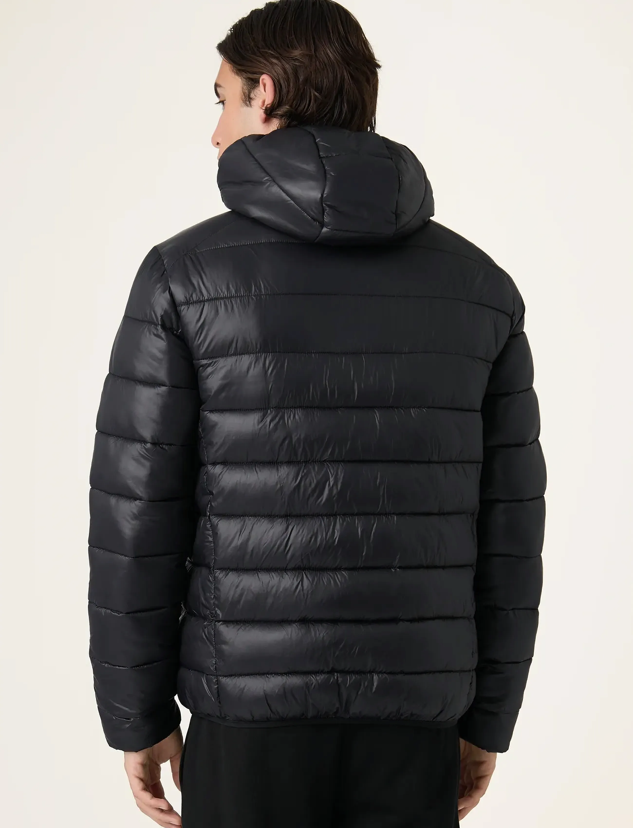 FILA - MILANO regular hooded thin puffer jacket - sportjacken - black - 3