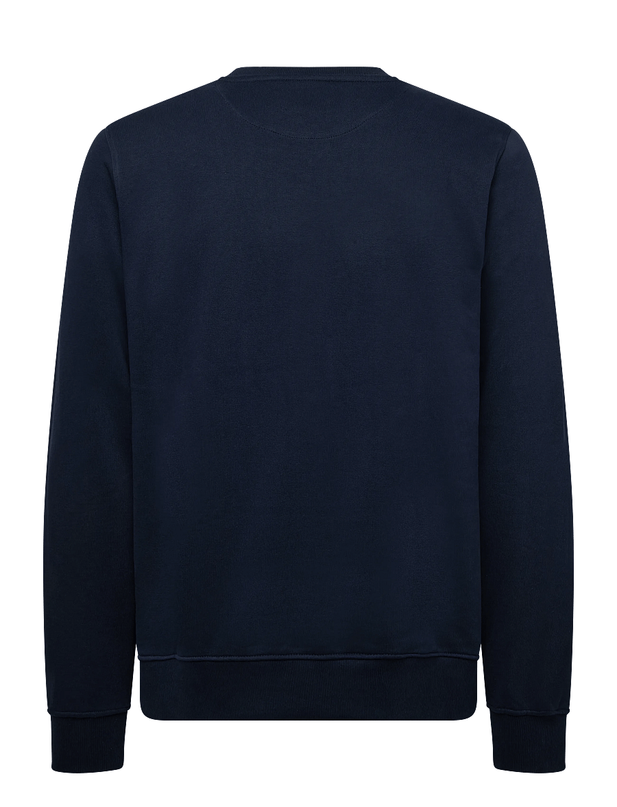 FILA - BIELLA regular crewneck sweatshirt - oberteile - dark sapphire - 1
