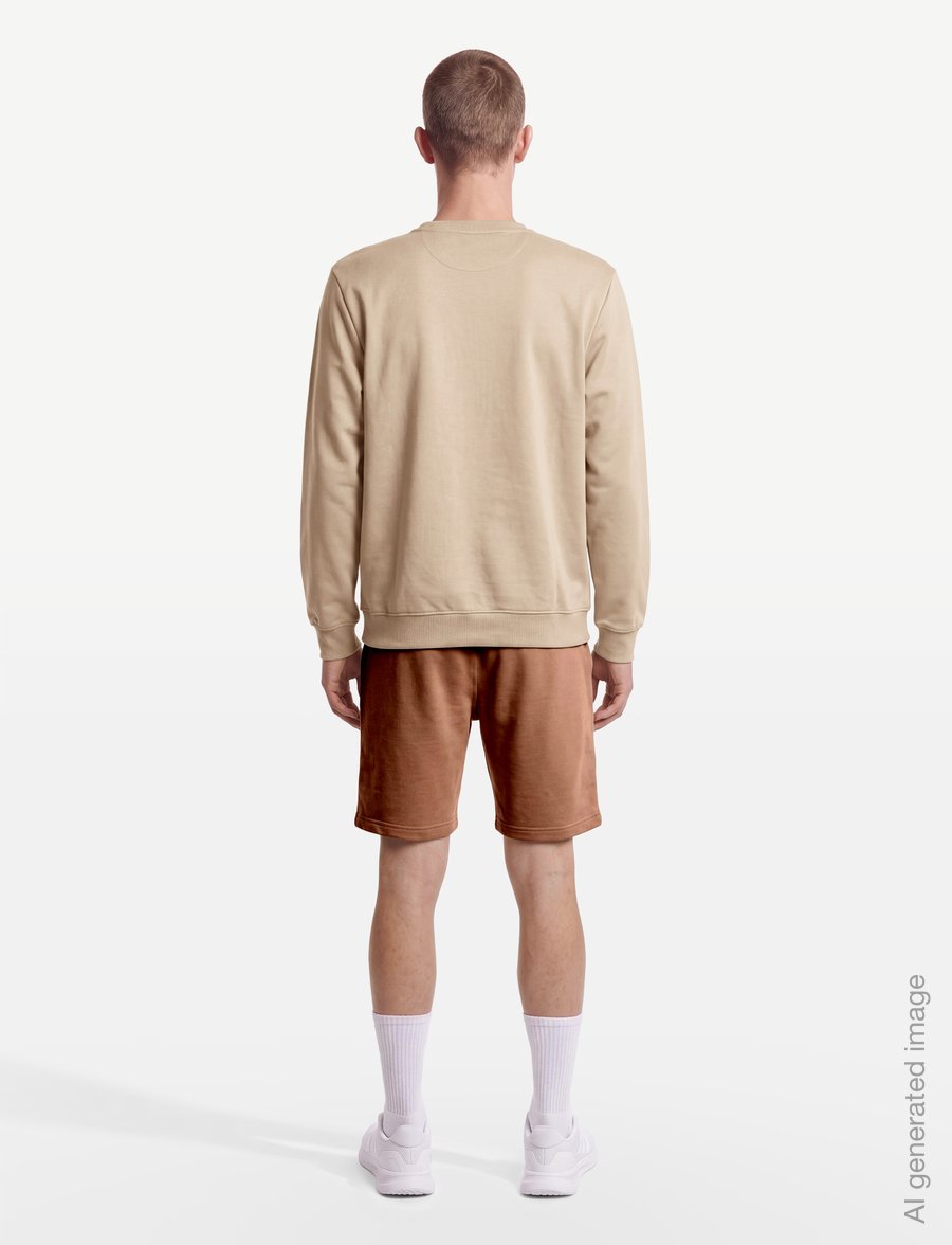FILA - BIELLA regular crewneck sweatshirt - oberteile - white pepper - 4