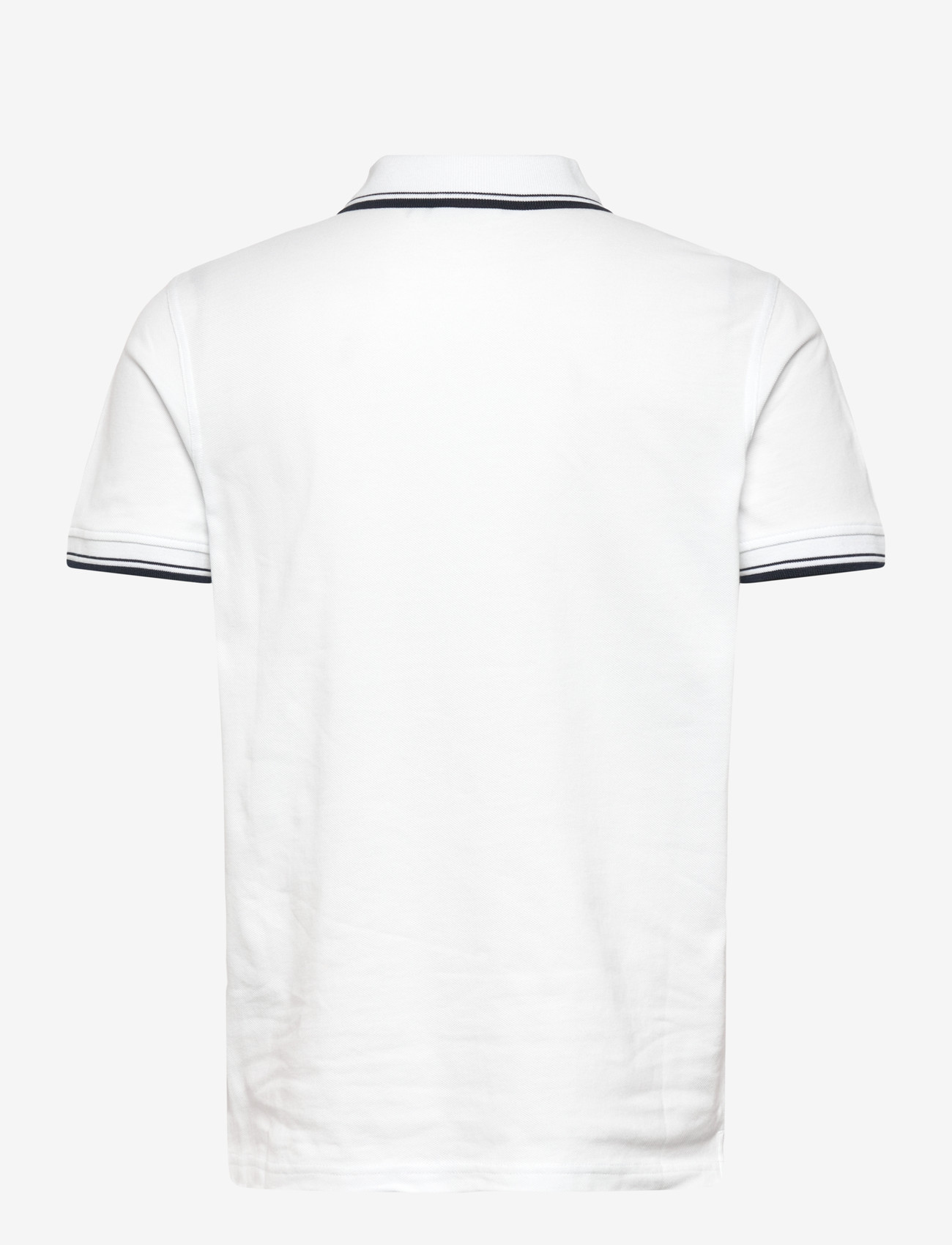 FILA - BIELLA regular tipped polo shirt - oberteile & t-shirts - bright white - 1