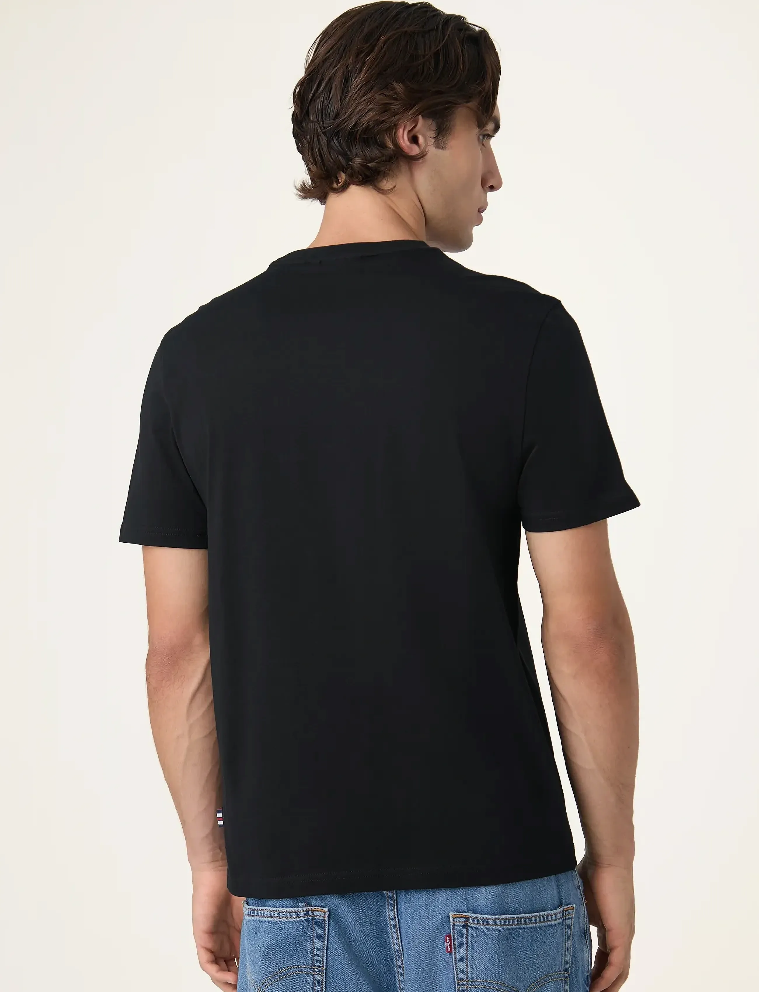FILA - BIELLA regular short sleeve t-shirt - black - 3