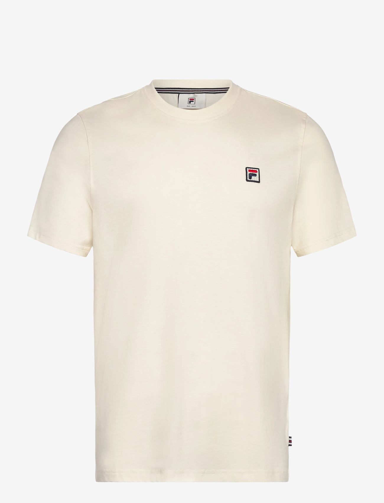 FILA - BIELLA regular short sleeve t-shirt - topit & t-paidat - egret - 1
