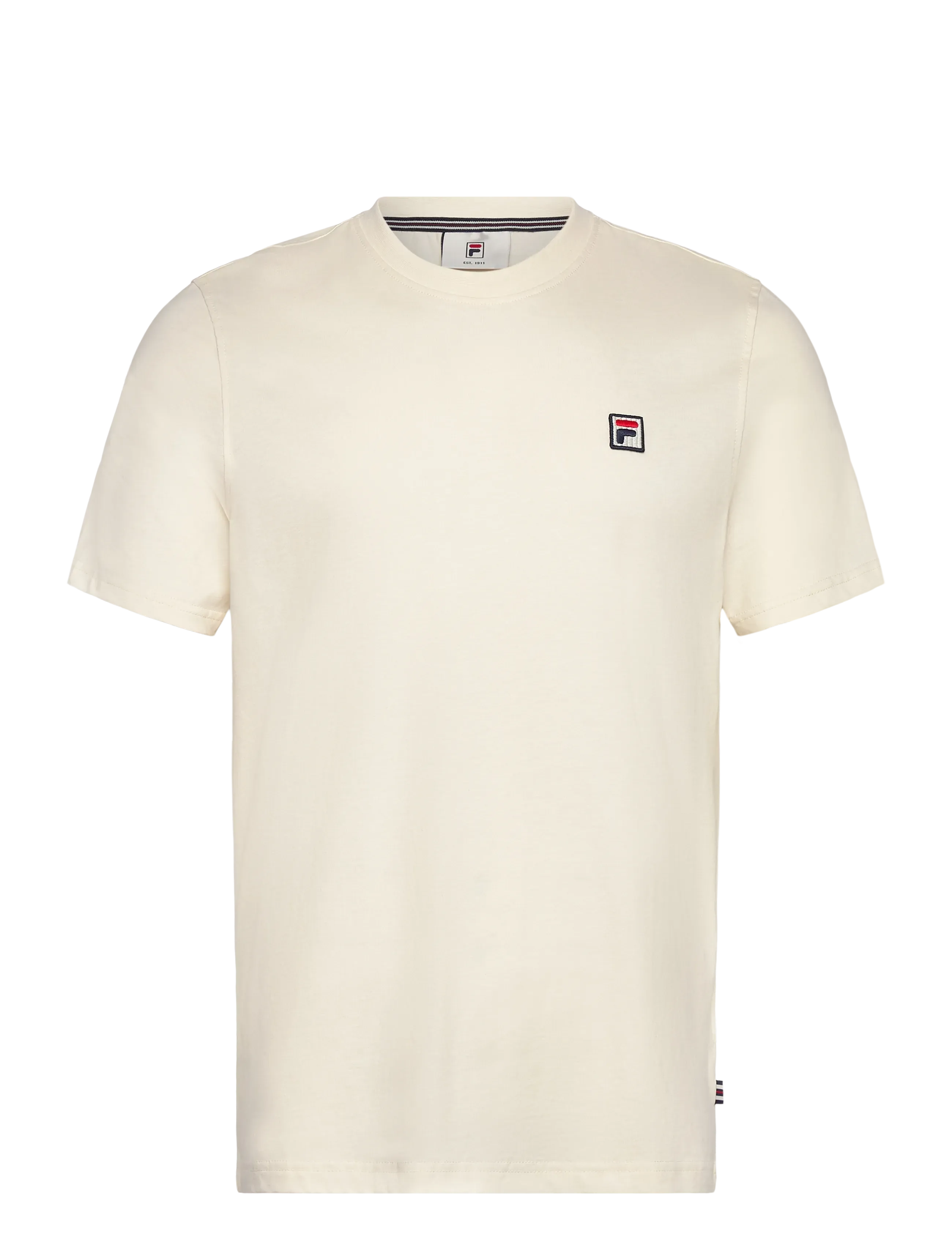 FILA BIELLA regular short sleeve t-shirt - Deals - EGRET / cream