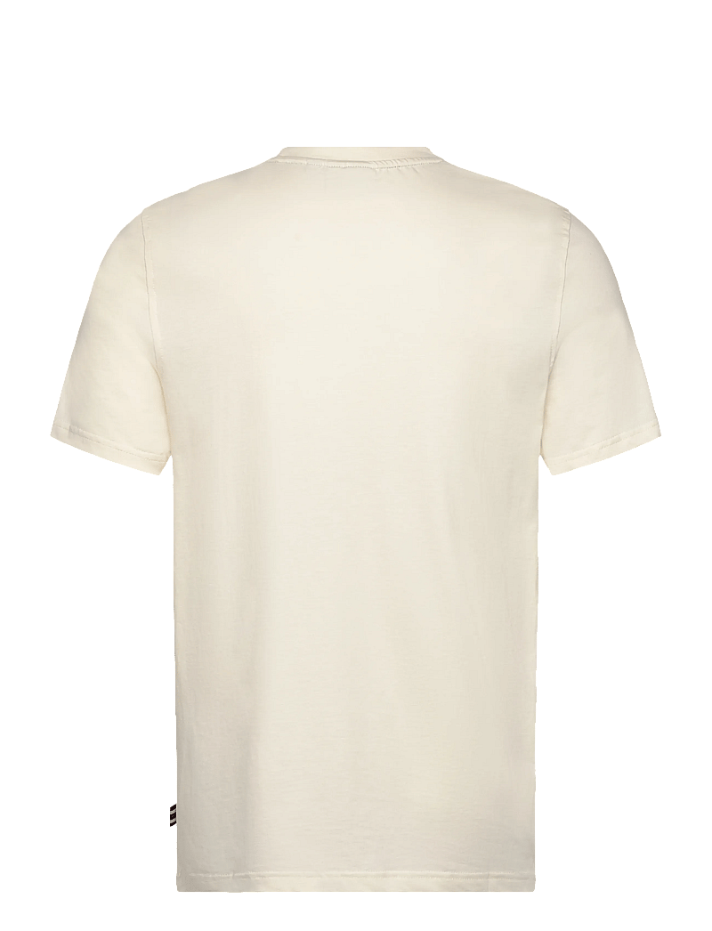 FILA - BIELLA regular short sleeve t-shirt - topit & t-paidat - egret - 2