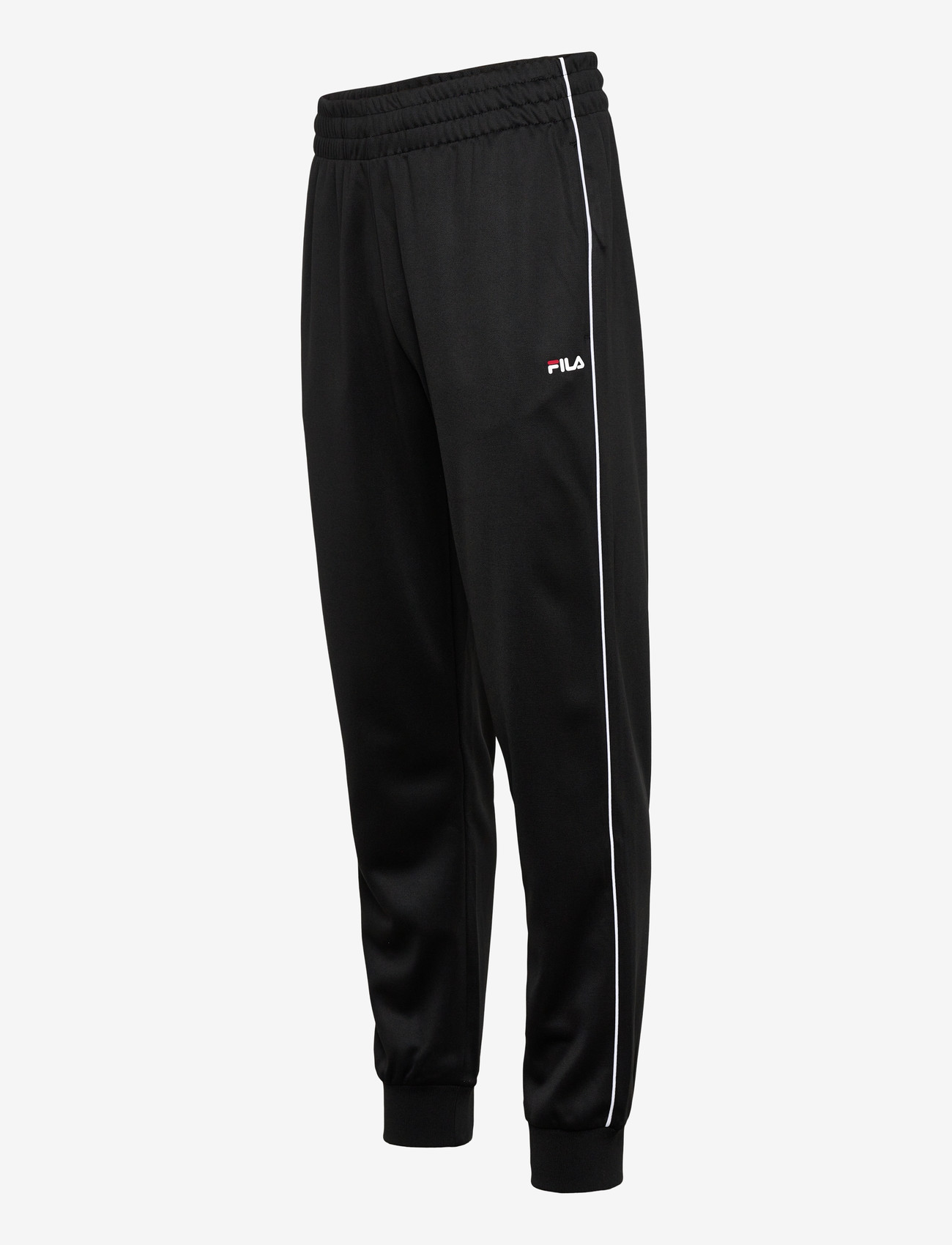 FILA - SAGANO regular track pants - püksid - black-bright white - 3