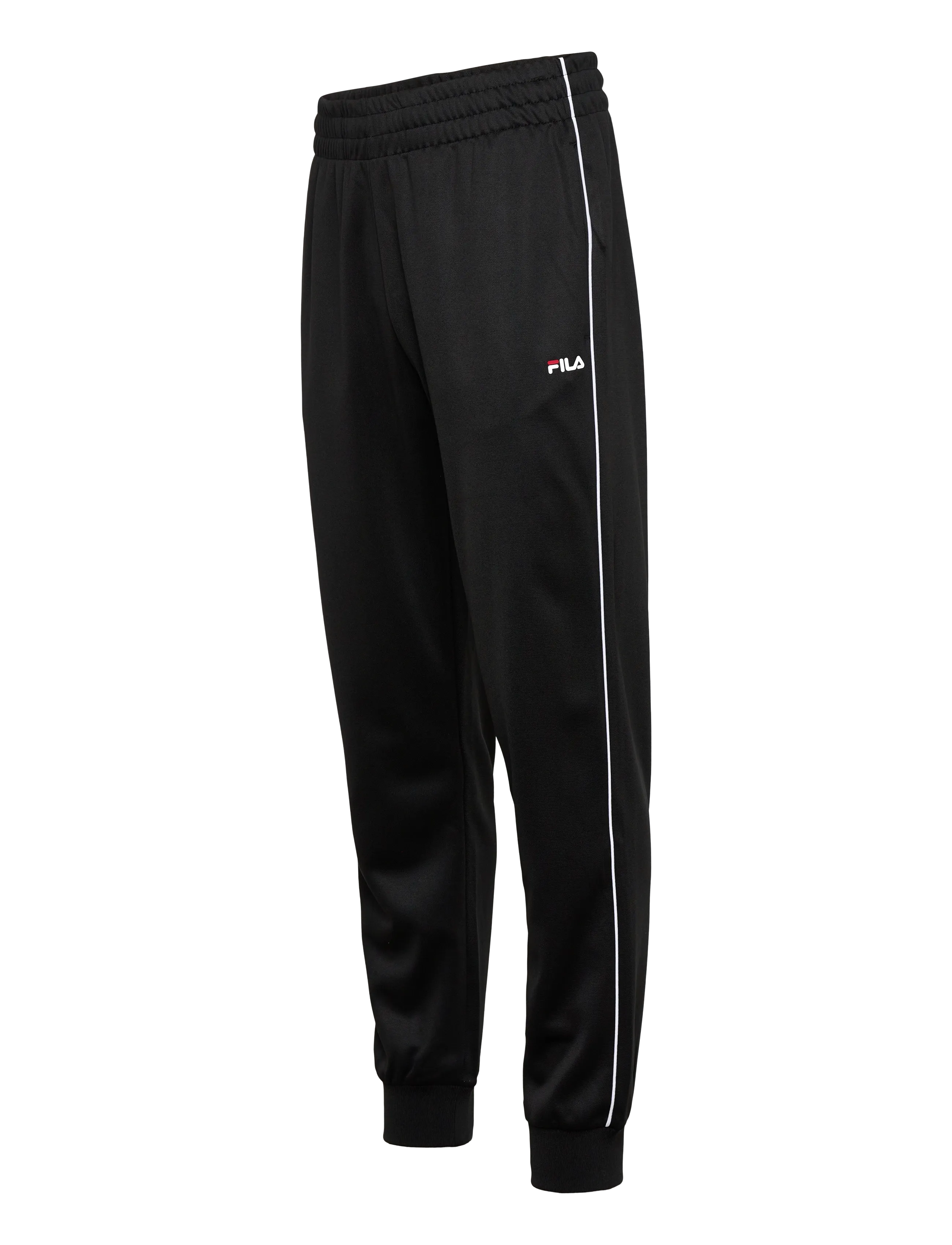 FILA - SAGANO regular track pants - sweatpants - black-bright white - 3