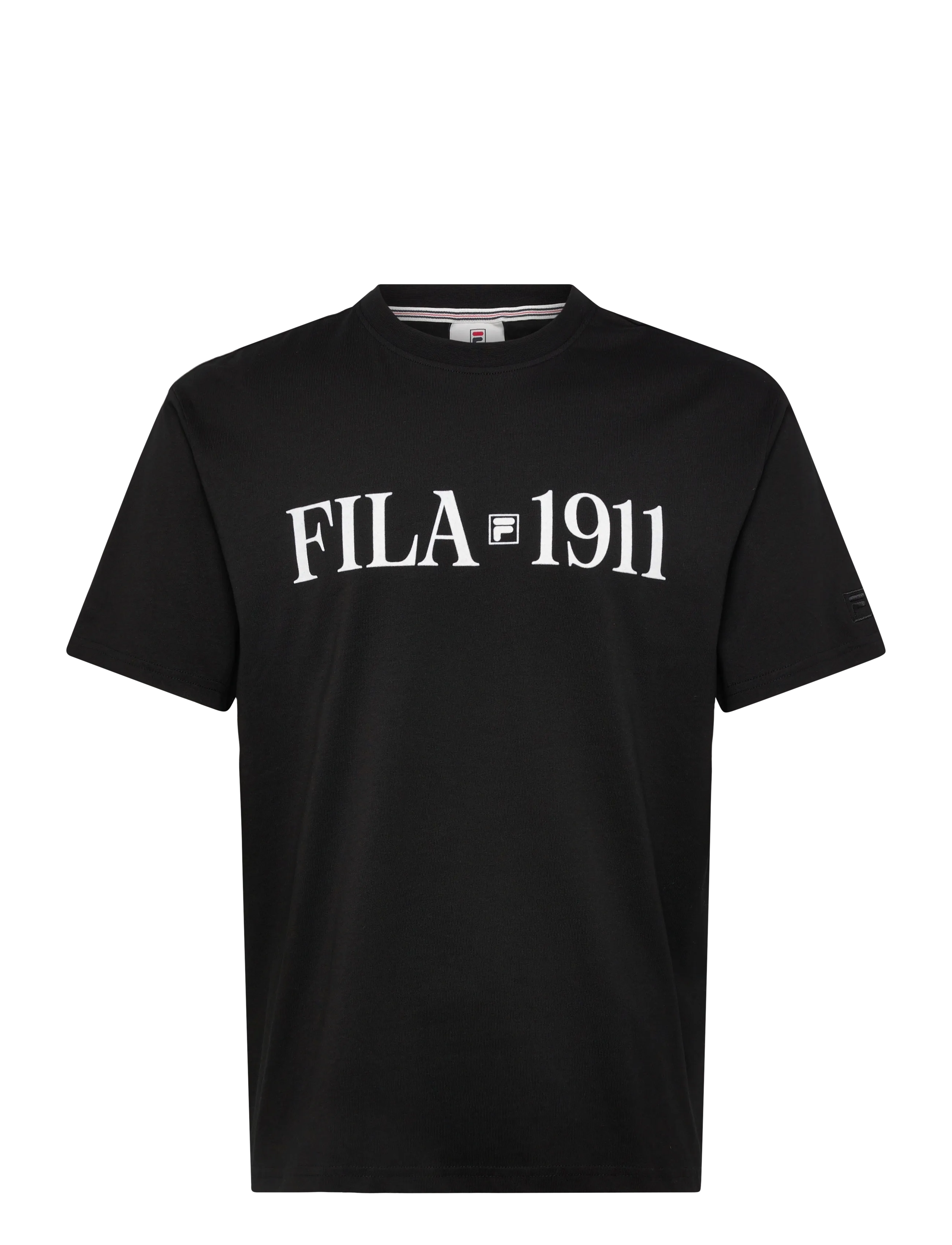 FILA Vinci Relaxed Graphic T-Shirt, XXL, Black, Sport Overdele > Sport T-shirts, Herre