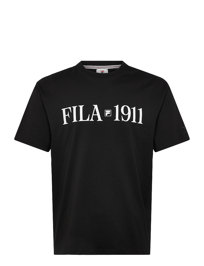 FILA - VINCI relaxed graphic t-shirt - tops & t-shirts - black - 0