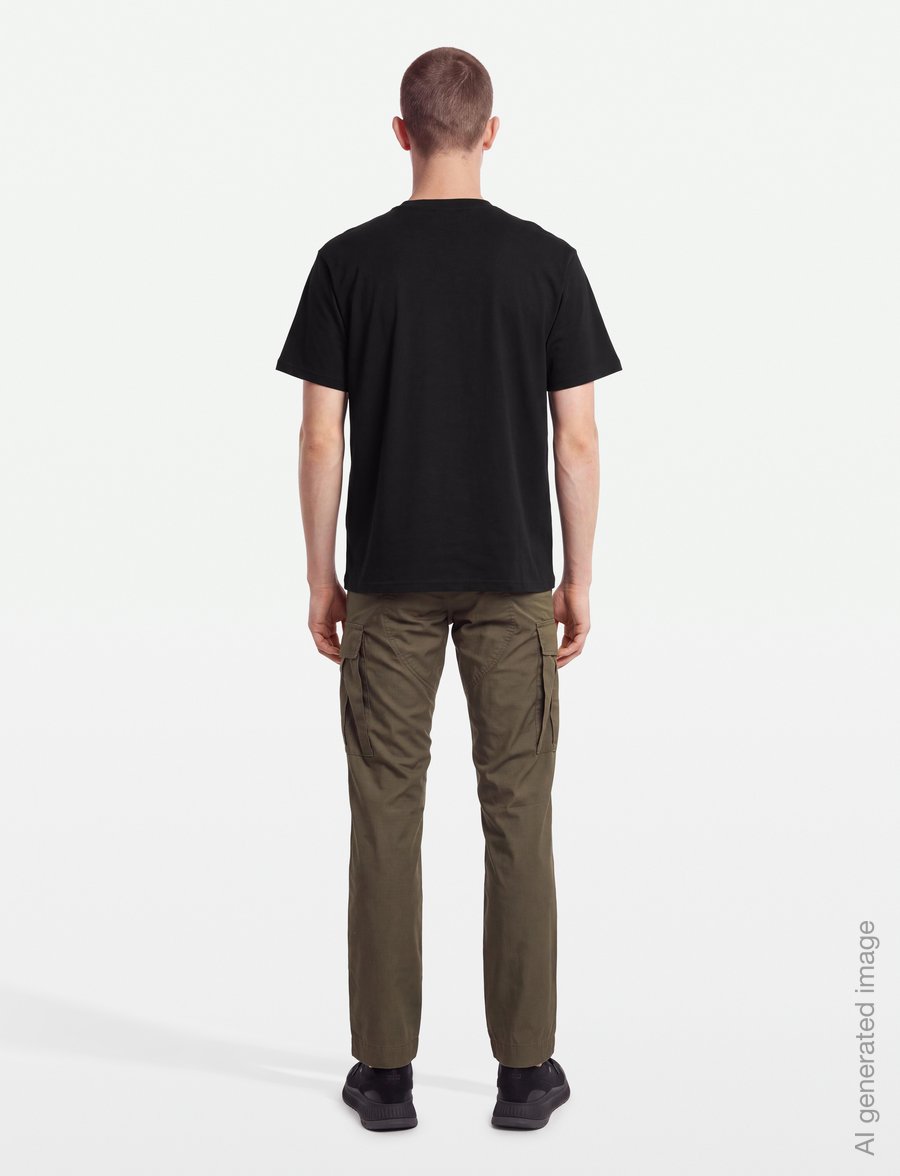 FILA - VINCI relaxed graphic t-shirt - tops & t-shirts - black - 4