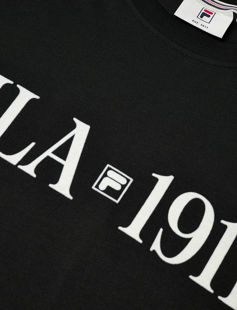 FILA - VINCI relaxed graphic t-shirt - tops & t-shirts - black - 2