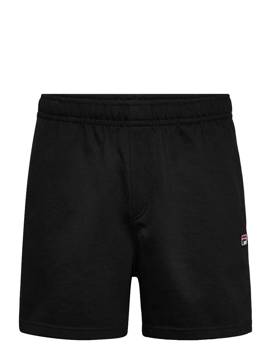 FILA - DIECIMO regular heritage tape sweat shorts - hosen - black - 0
