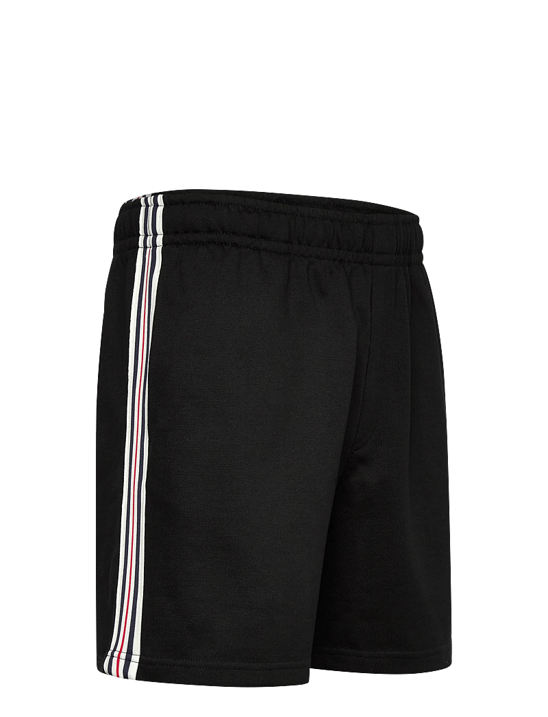 FILA - DIECIMO regular heritage tape sweat shorts - hosen - black - 2