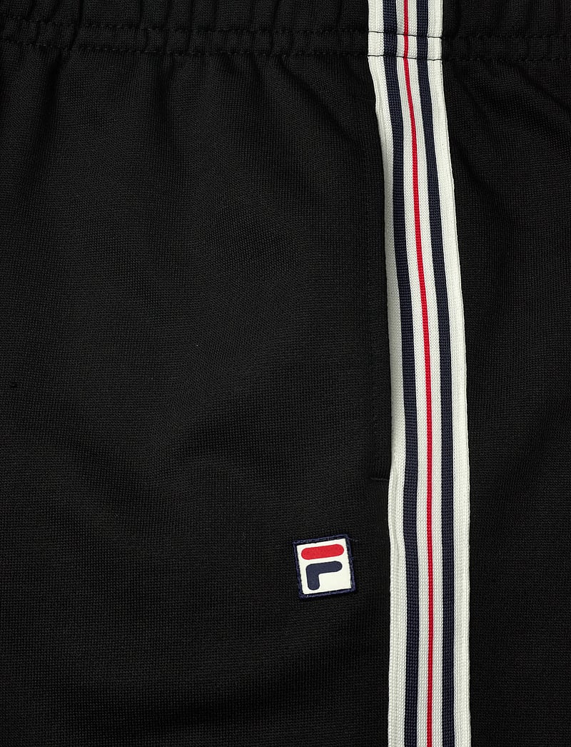 FILA - DIECIMO regular heritage tape sweat shorts - hosen - black - 4
