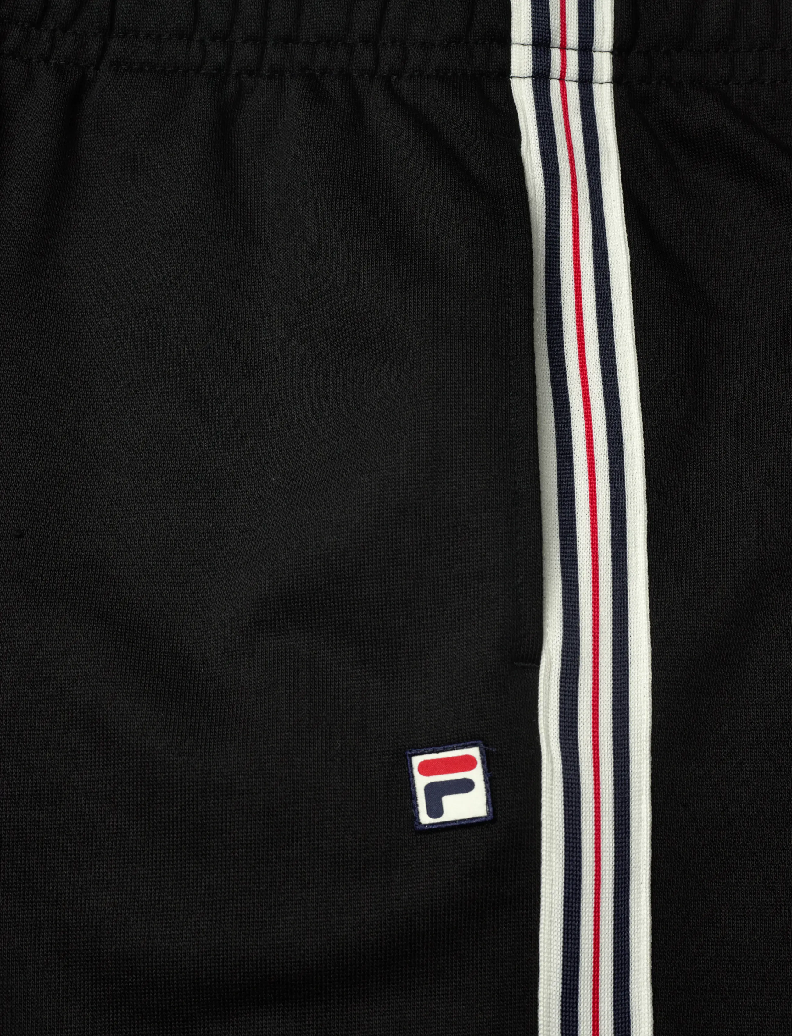 FILA - DIECIMO regular heritage tape sweat shorts - lühikesed dressipüksid - black - 4