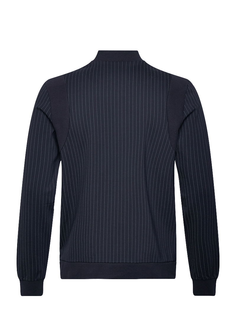 FILA - LUCCA regular pinstriped track jacket - sportsjakker - black iris / egret striped - 1