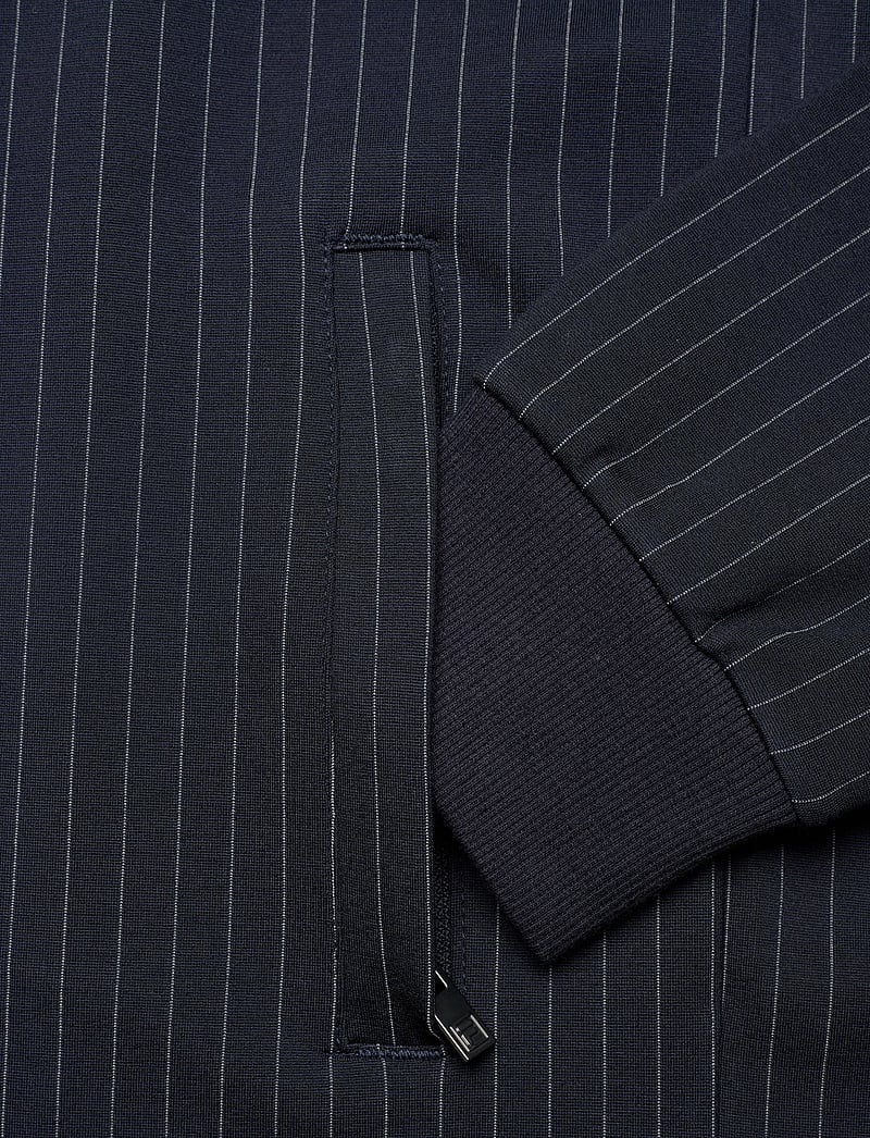 FILA - LUCCA regular pinstriped track jacket - sportsjakker - black iris / egret striped - 4