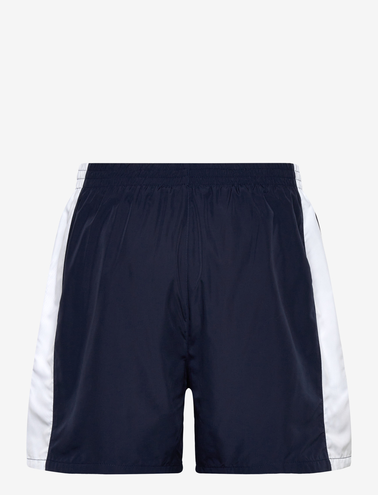 FILA - PISTOIA loose blocked woven shorts - afslappede shorts - black iris-bright white - 1