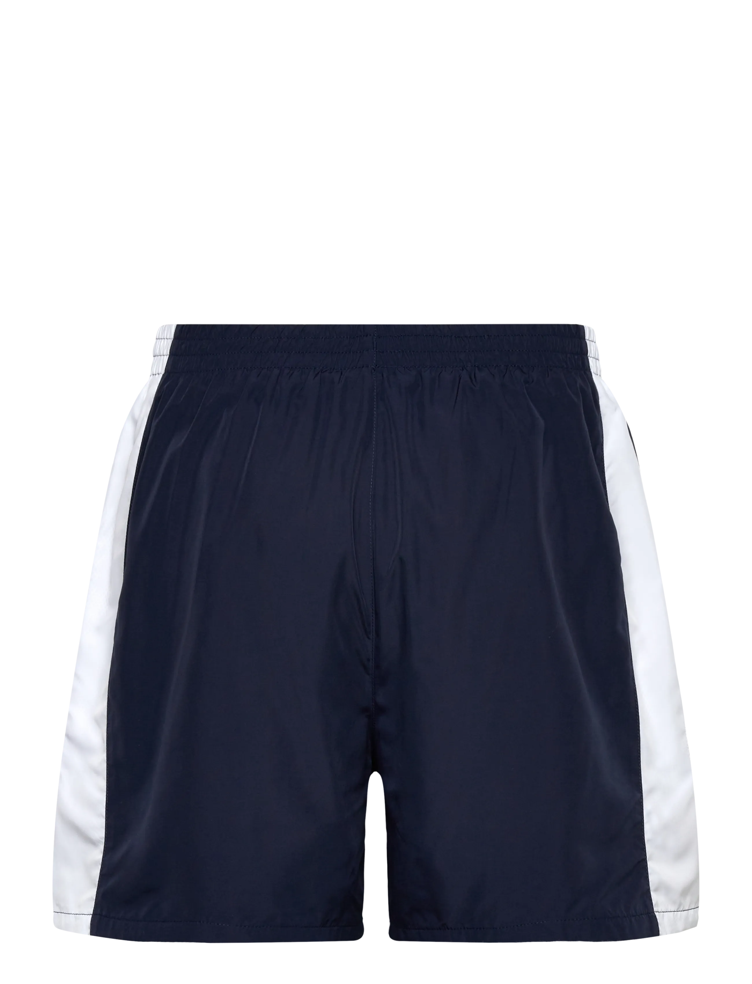 FILA - PISTOIA loose blocked woven shorts - afslappede shorts - black iris-bright white - 1