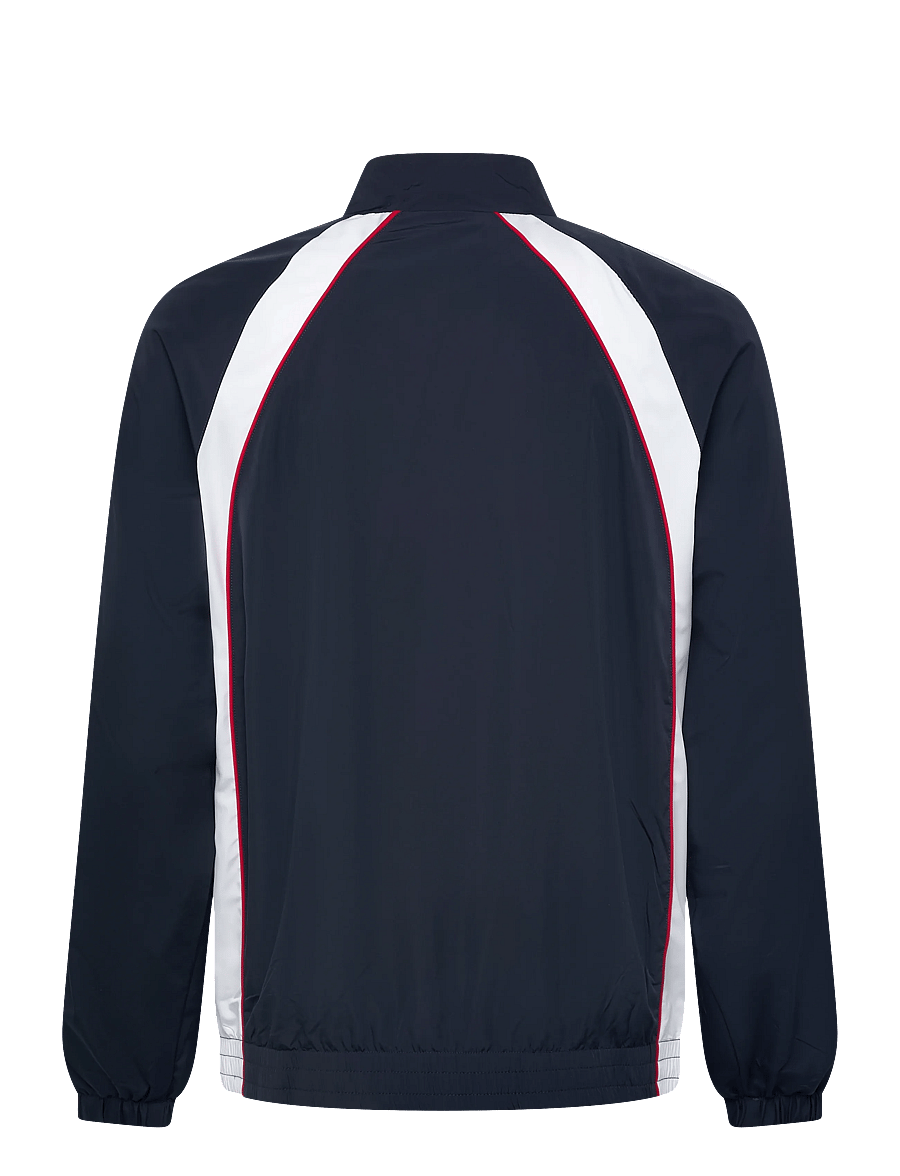 FILA - PISTOIA relaxed blocked woven track jacket - sportjacken - black iris-bright white - 1