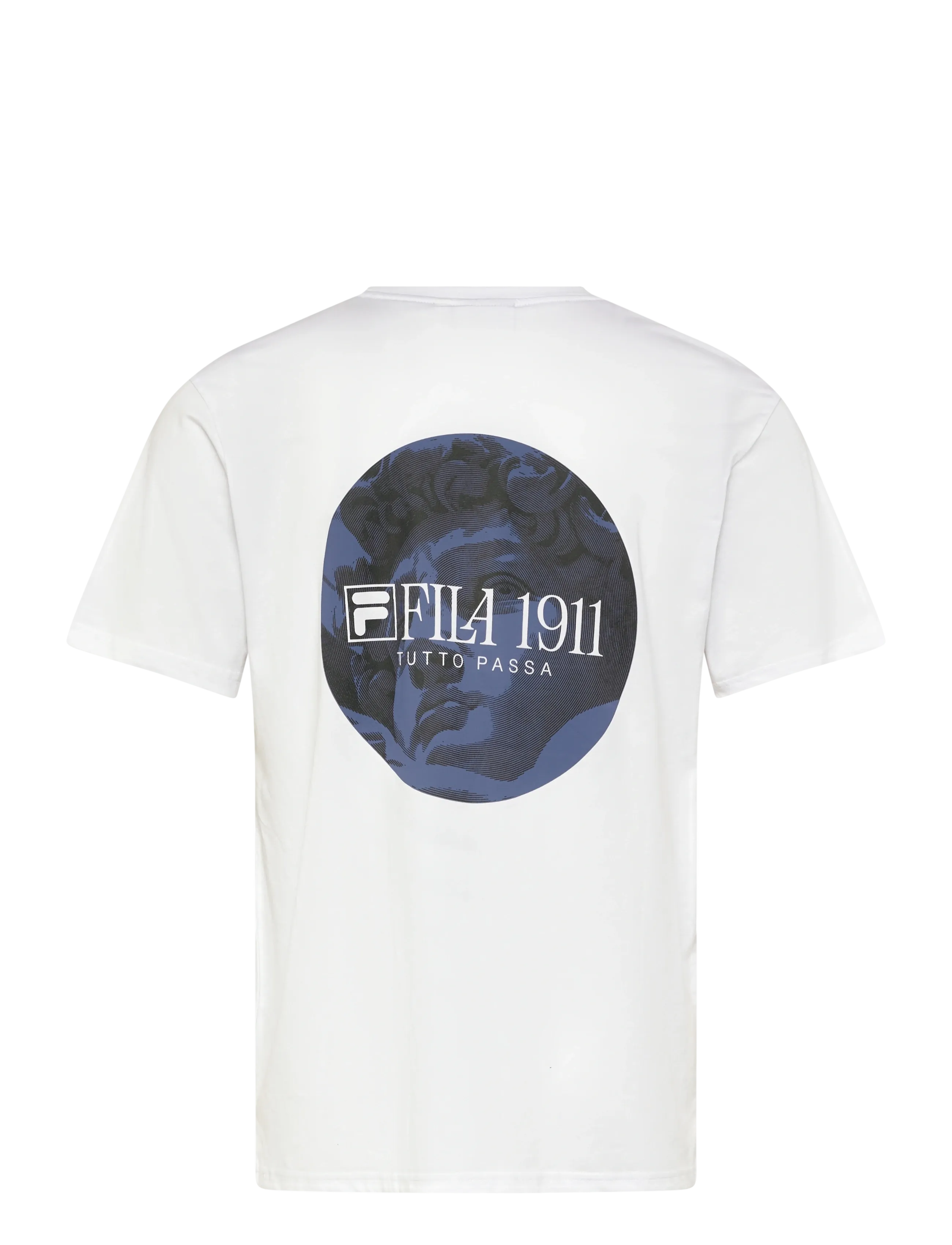 FILA - PONZANO relaxed graphic t-shirt - alussärgid ja t-särgid - bright white - 1