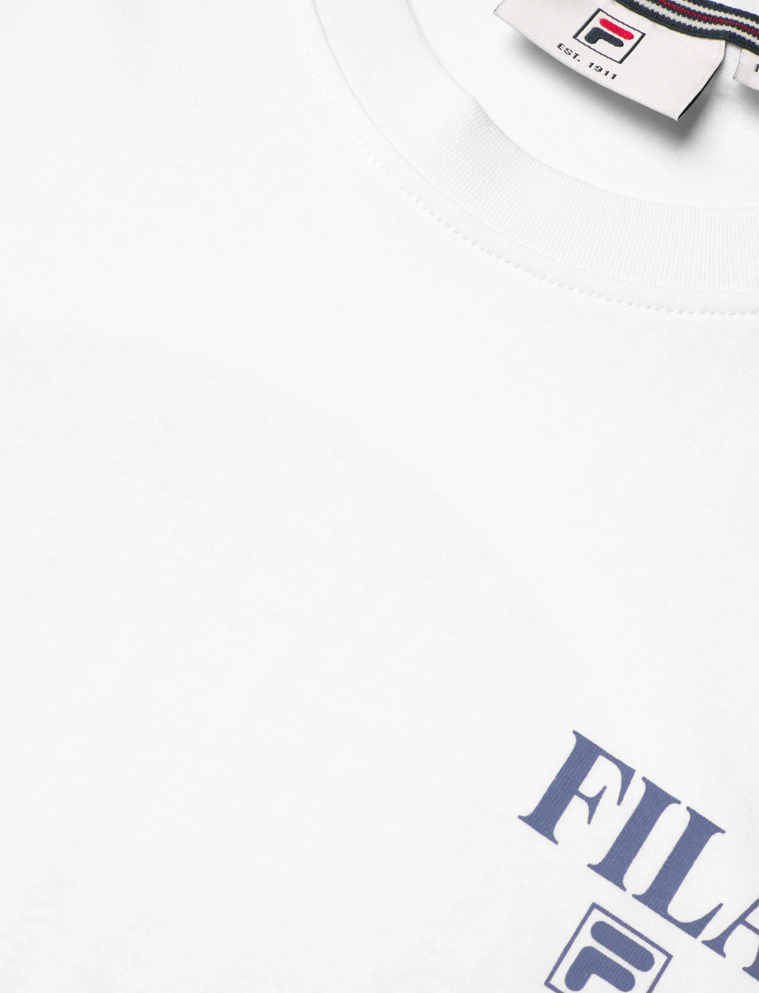 FILA - PONZANO relaxed graphic t-shirt - alussärgid ja t-särgid - bright white - 2