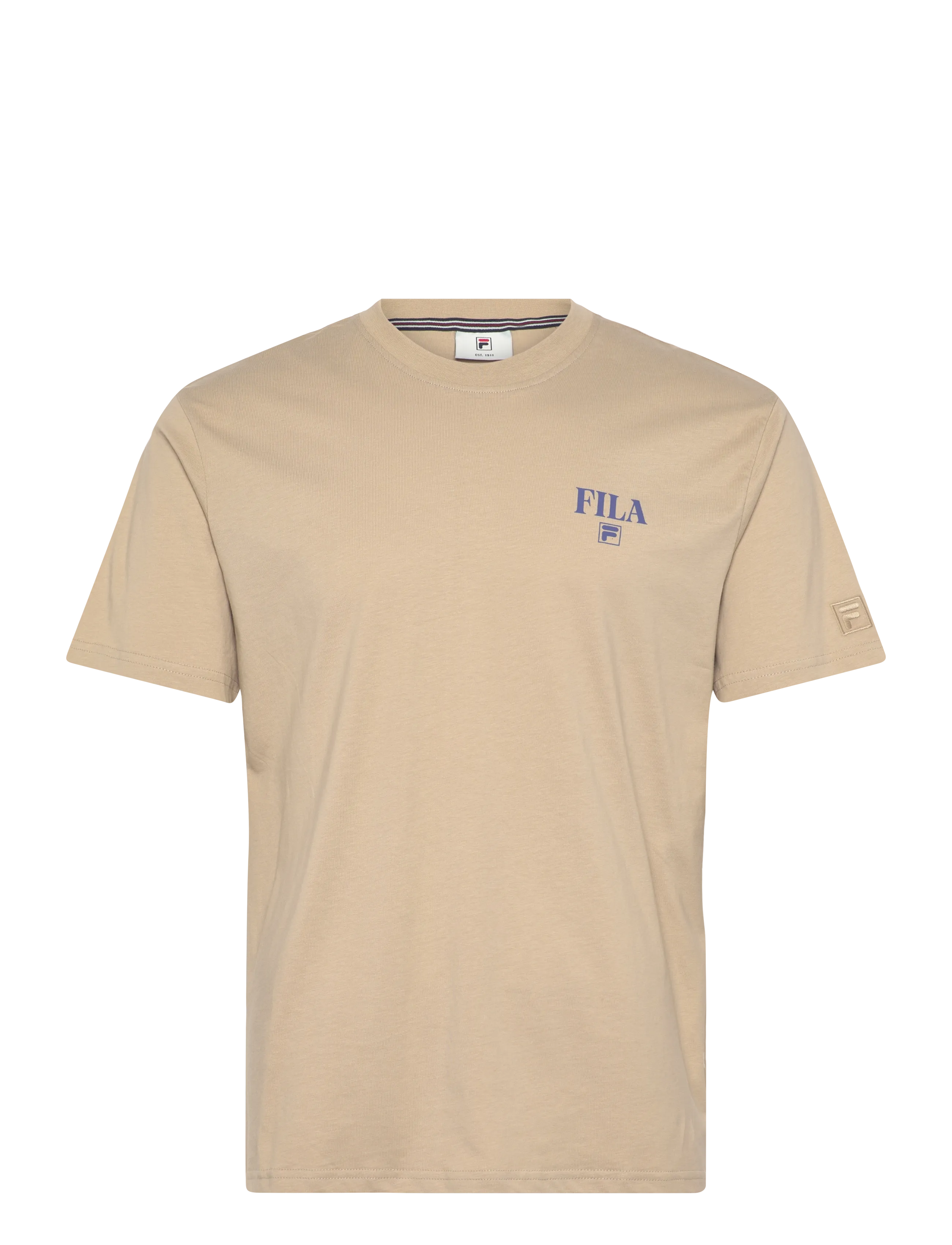 FILA PONZANO relaxed graphic t-shirt - Deals - WHITE PEPPER / beige