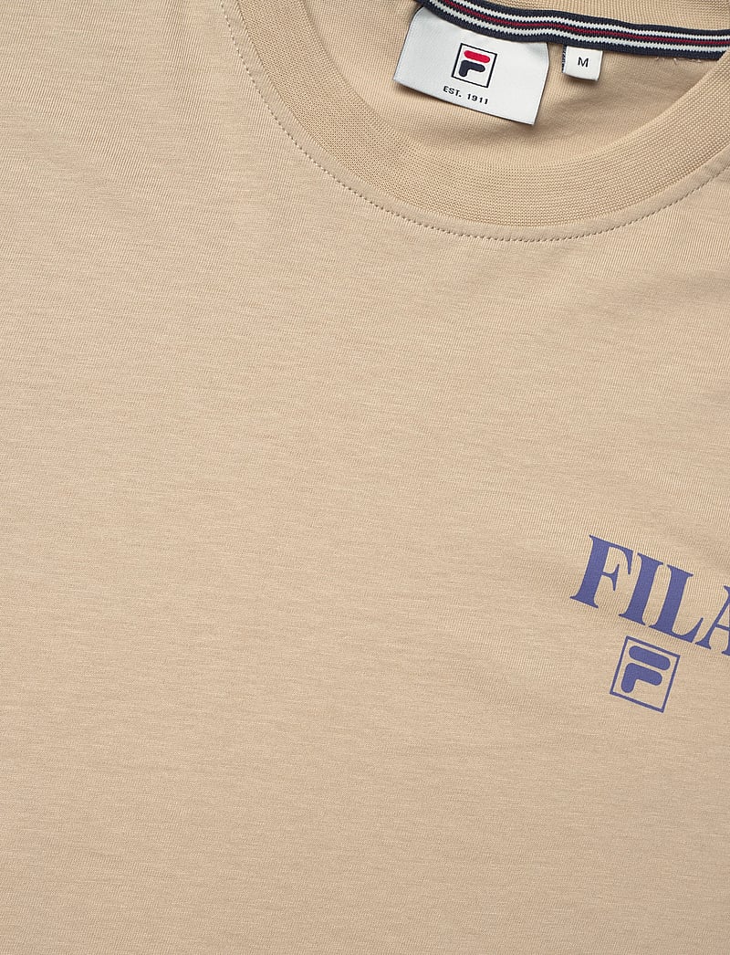FILA - PONZANO relaxed graphic t-shirt - oberteile & t-shirts - white pepper - 2
