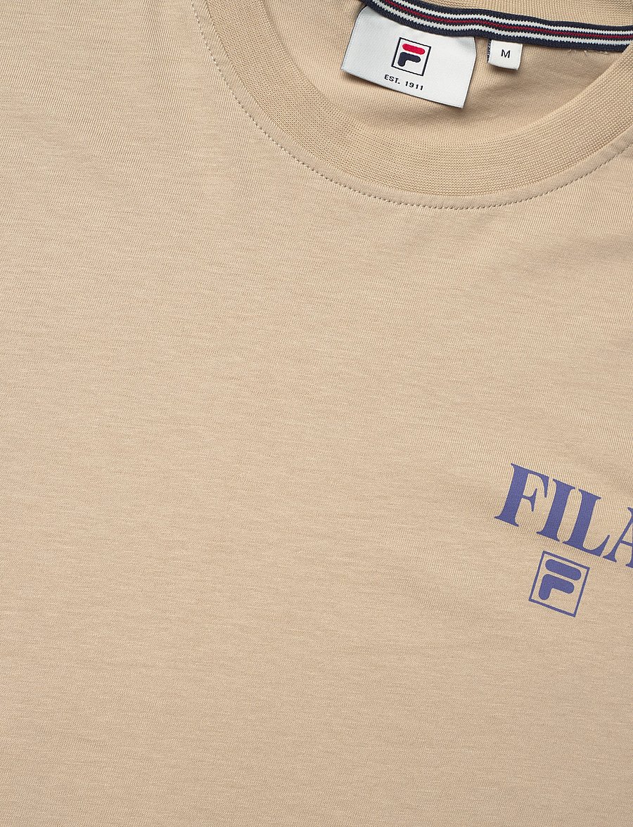 FILA - PONZANO relaxed graphic t-shirt - oberteile & t-shirts - white pepper - 2