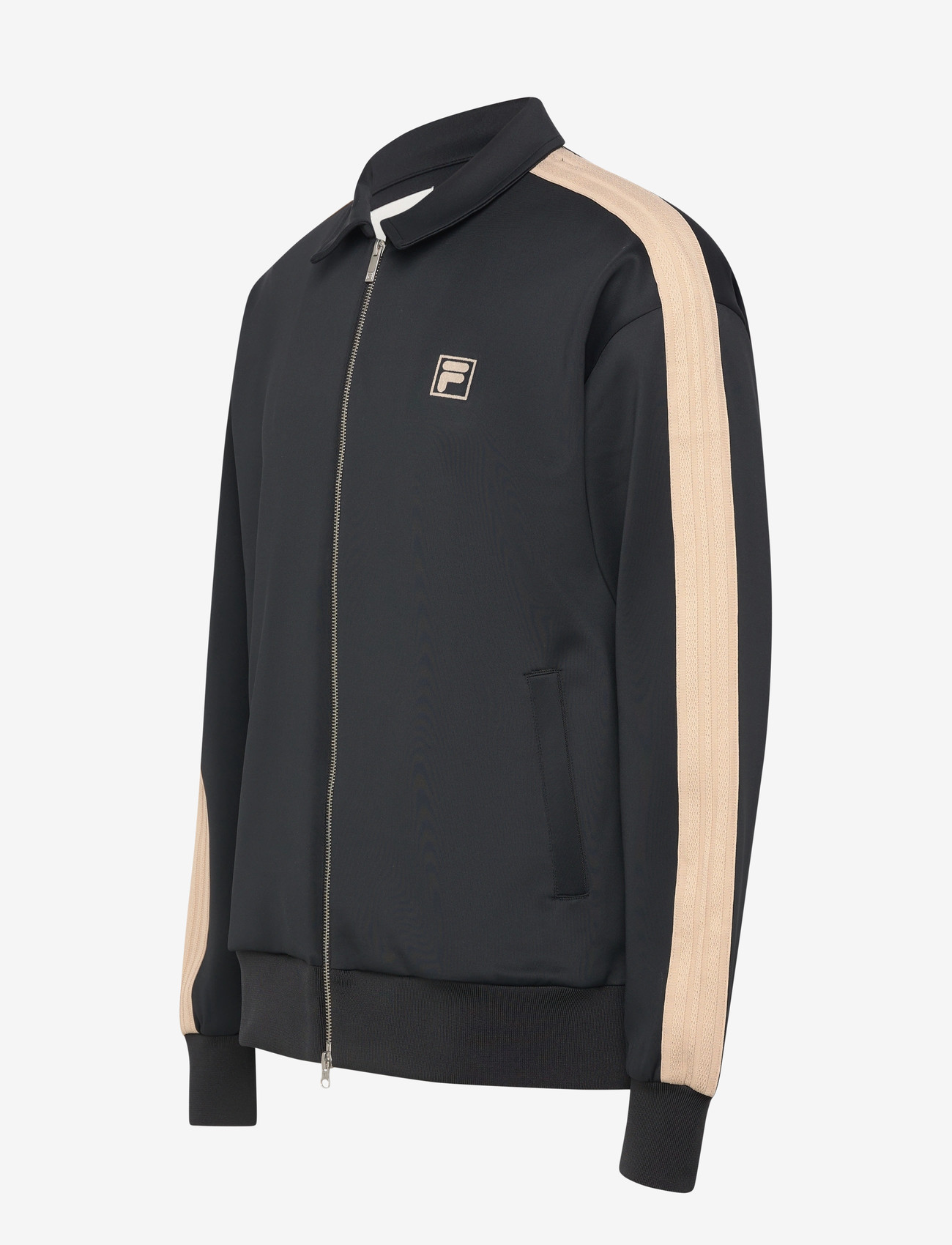 FILA - VAIANO relaxed taped track jacket - oberteile - black - 3